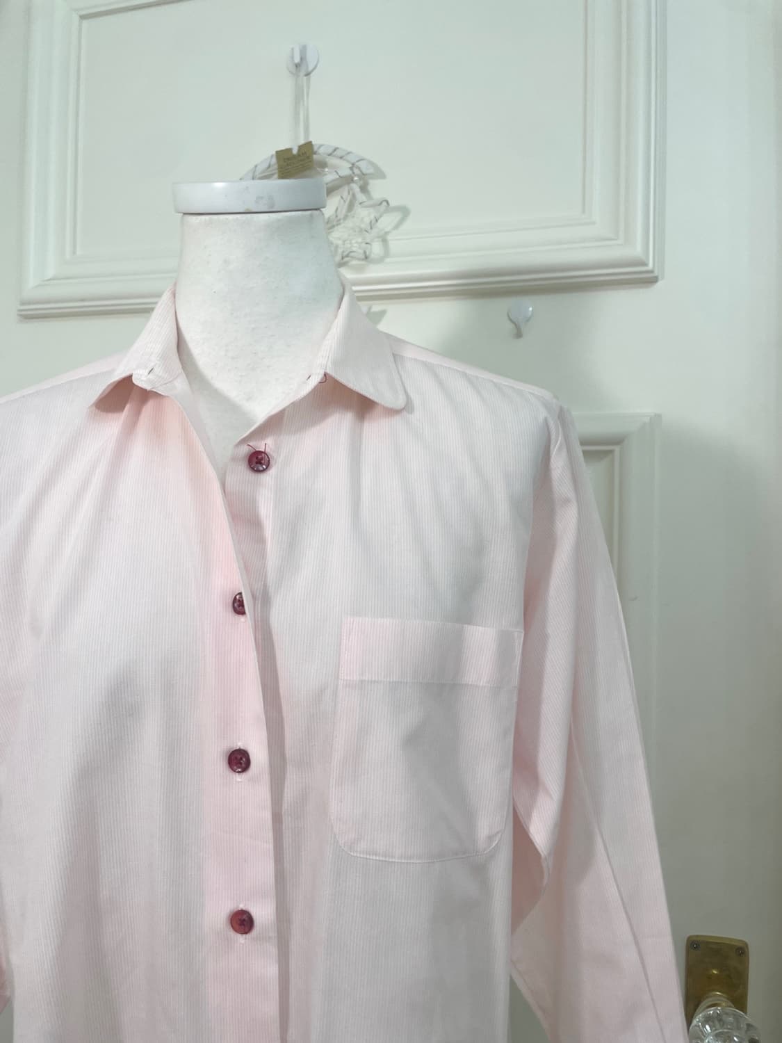 coral basic cute spring shirt 상품이미지6