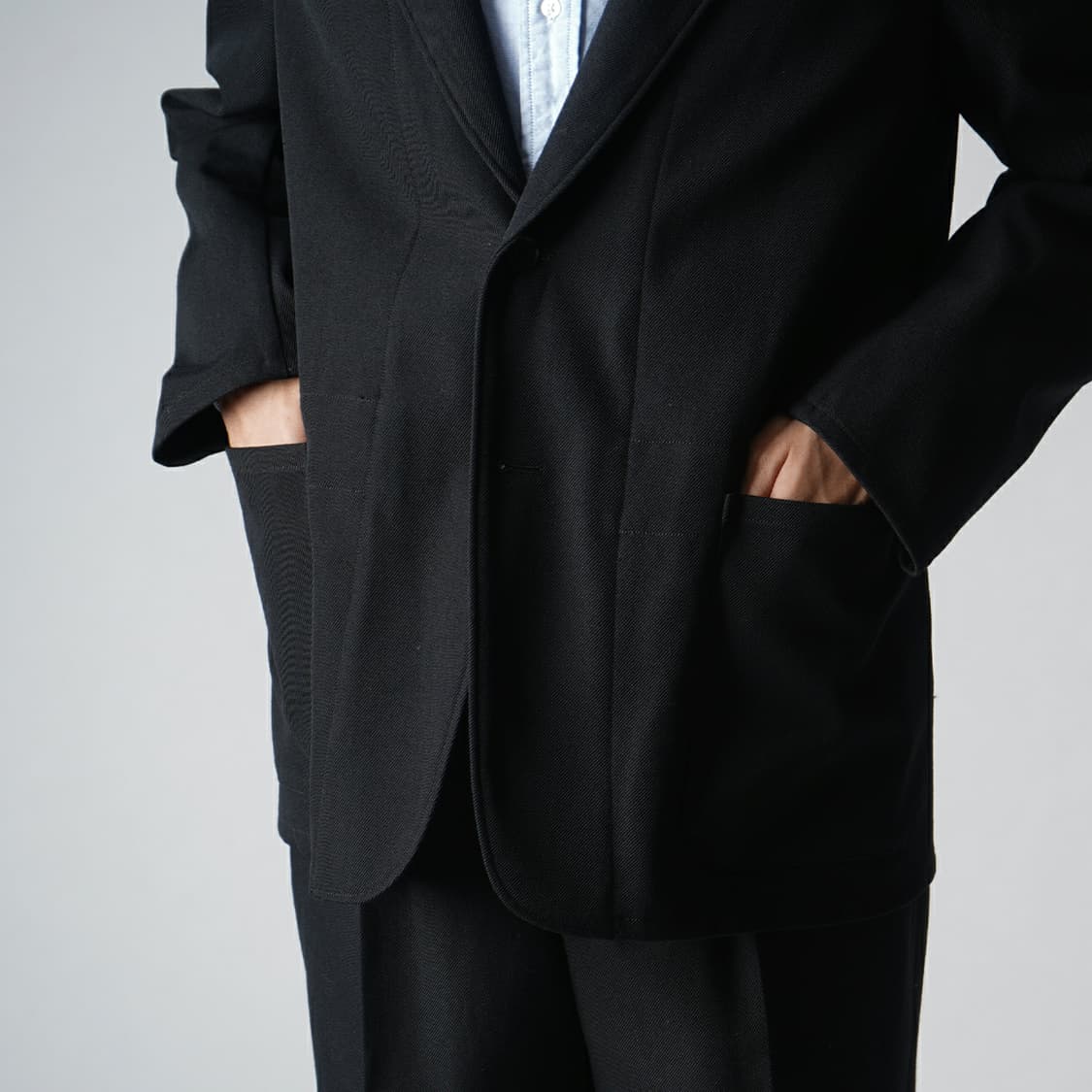 KAPTAINSUNSHINE 2B EASYJACKET (BLACK,40) 상품이미지7