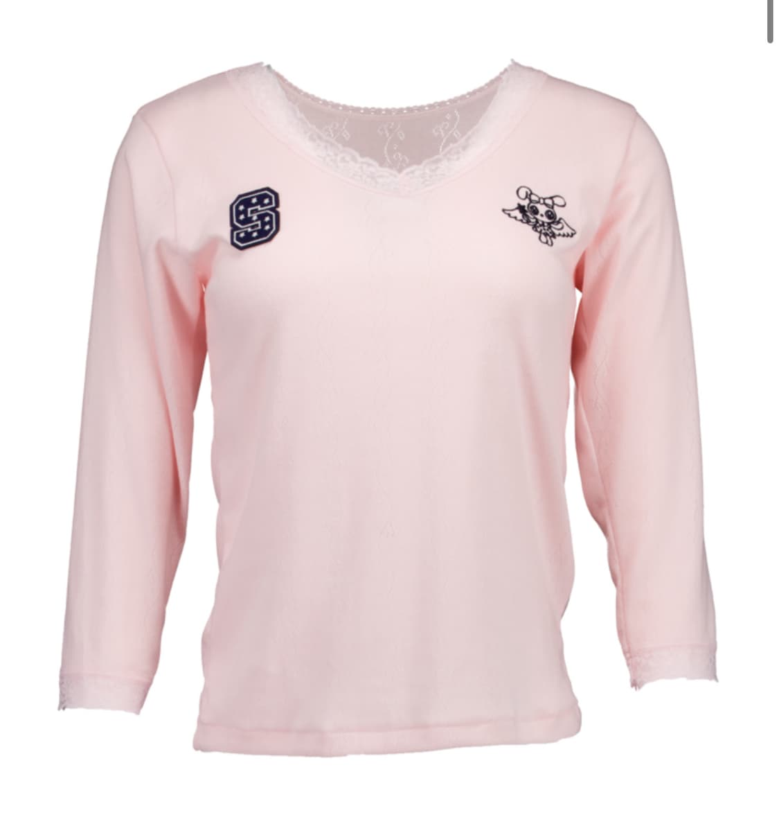 Shalom lace top (Pink) 상품이미지1