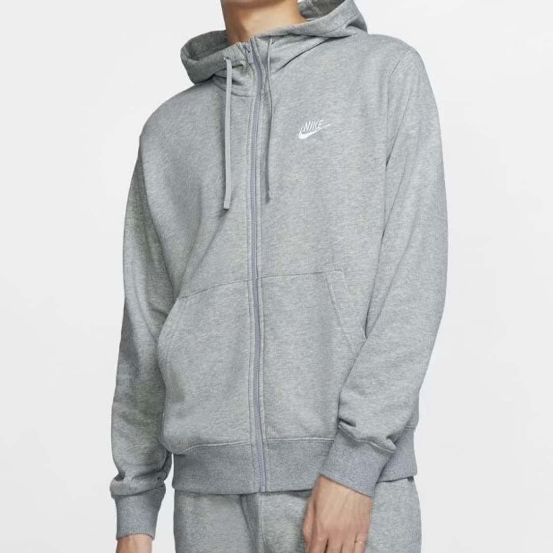 [L] Nike 나이키 신형 그레이 후드집업 자켓 상품이미지4