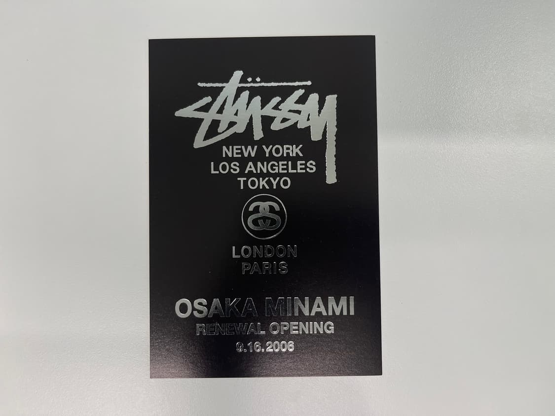 스투시 오사카 미나미 챕터 한정판 아트 포토 2006 STUSSY 상품이미지2