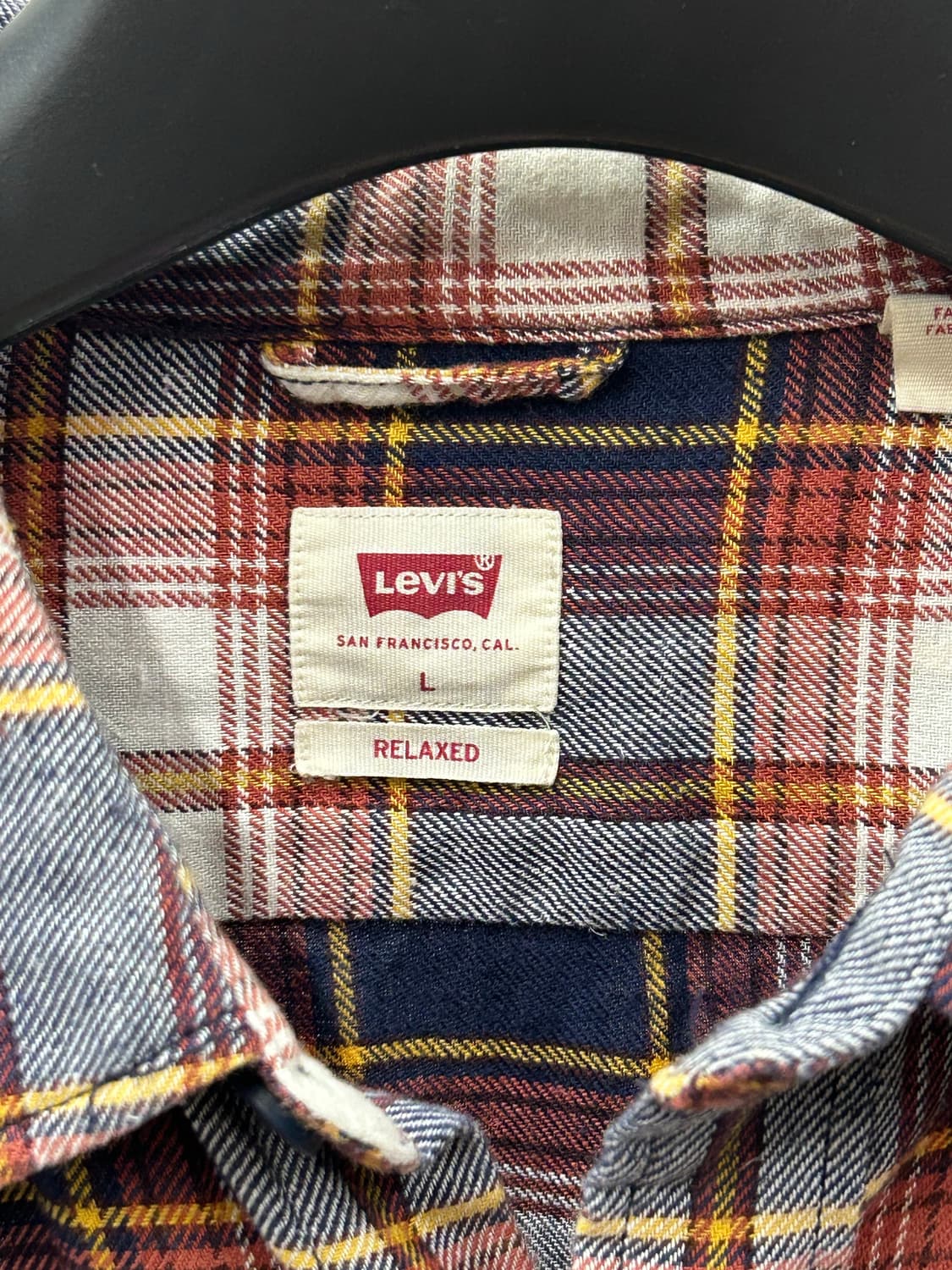 Levis 리바이스 체크 남방 긴팔 셔츠 상품이미지5