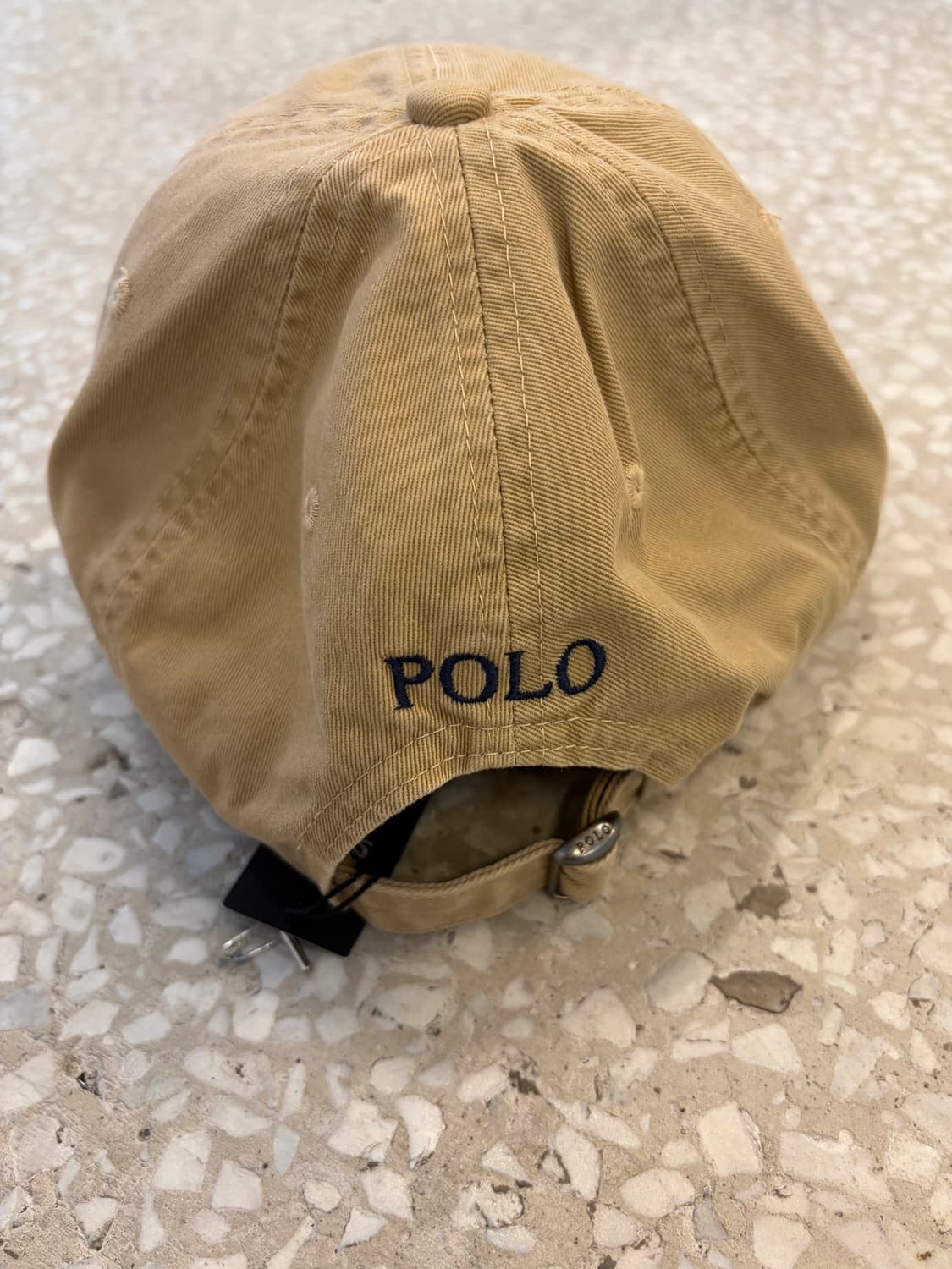 Polo Ralph Lauren Beige Pony Logo Cap 상품이미지3
