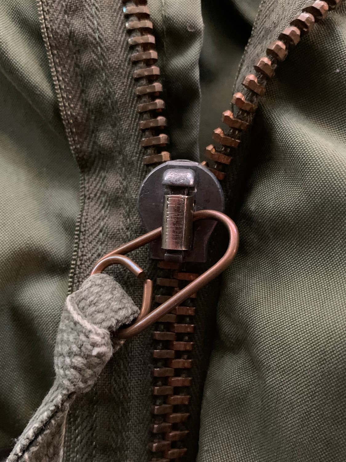 80s 미군 M65 피시테일 파카 아웃쉘 단품 상품이미지3