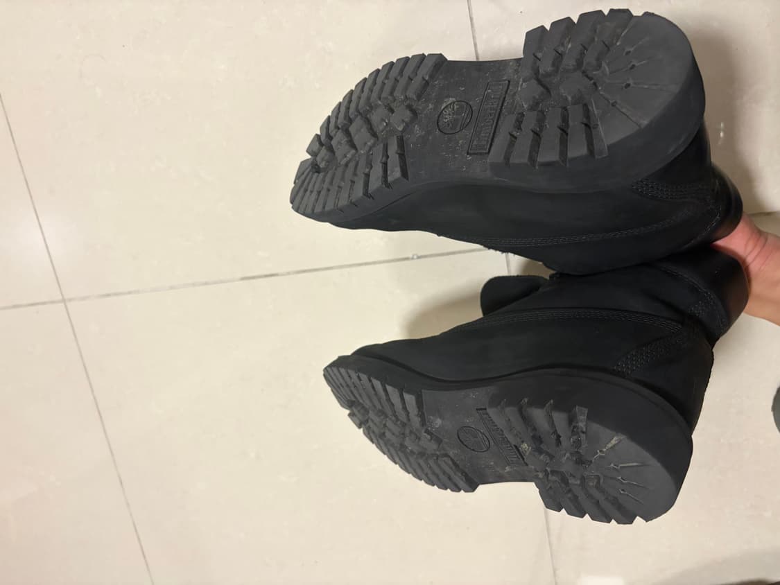 팀버랜드 6인치 부츠 블랙 상품이미지5