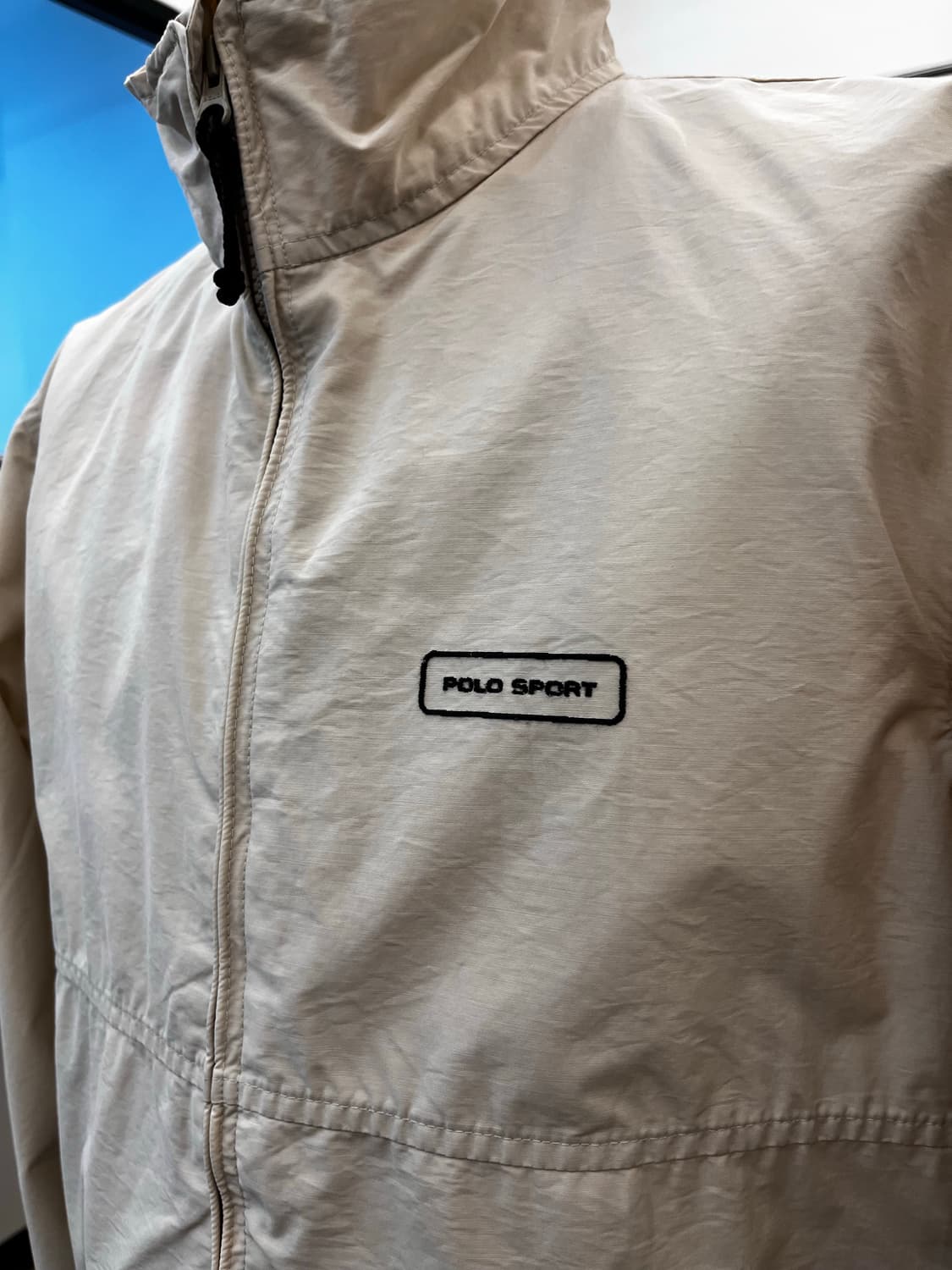 폴로 스포츠 코튼 나일론 집업 자켓 상품이미지3