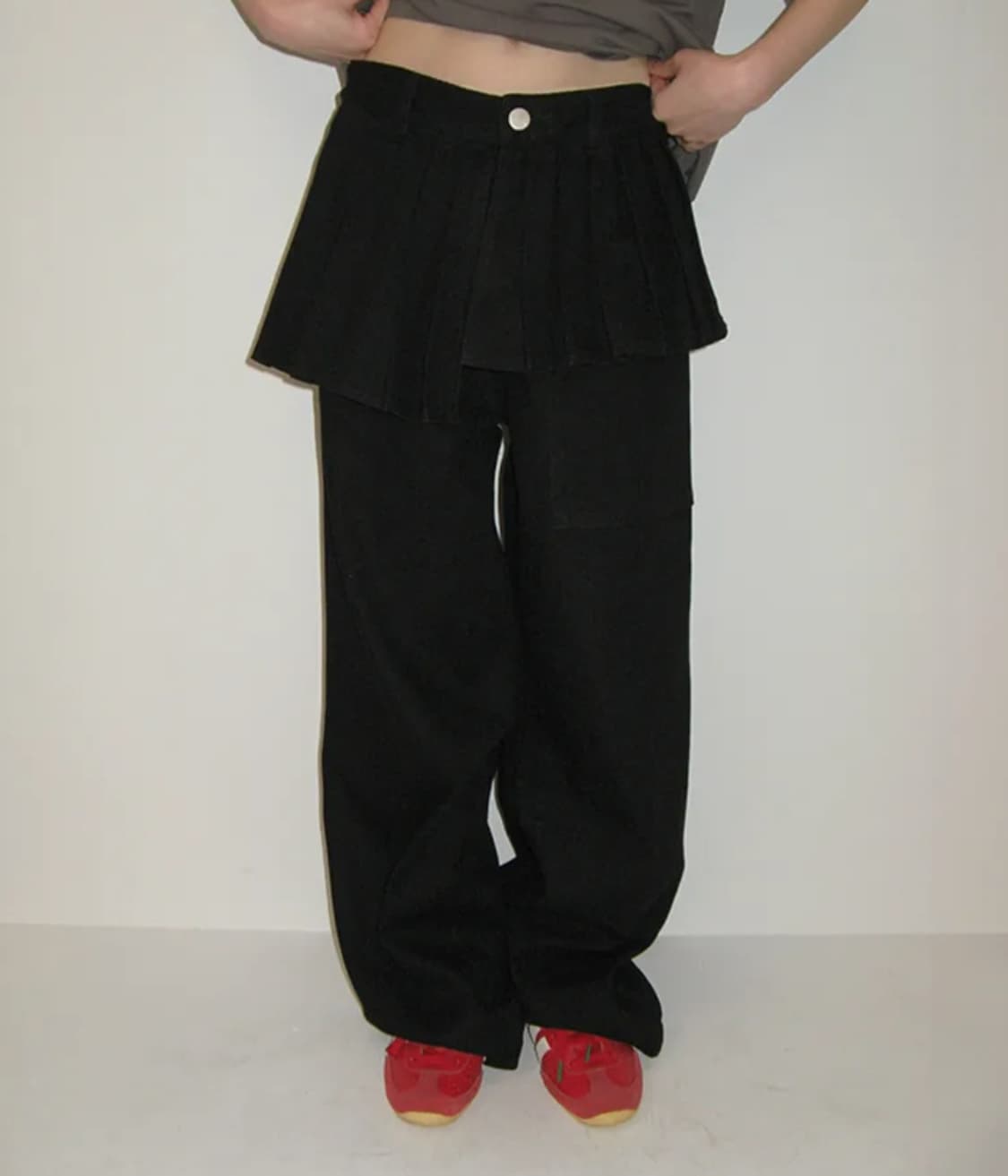 론론 레이어드 팬츠 상품이미지1