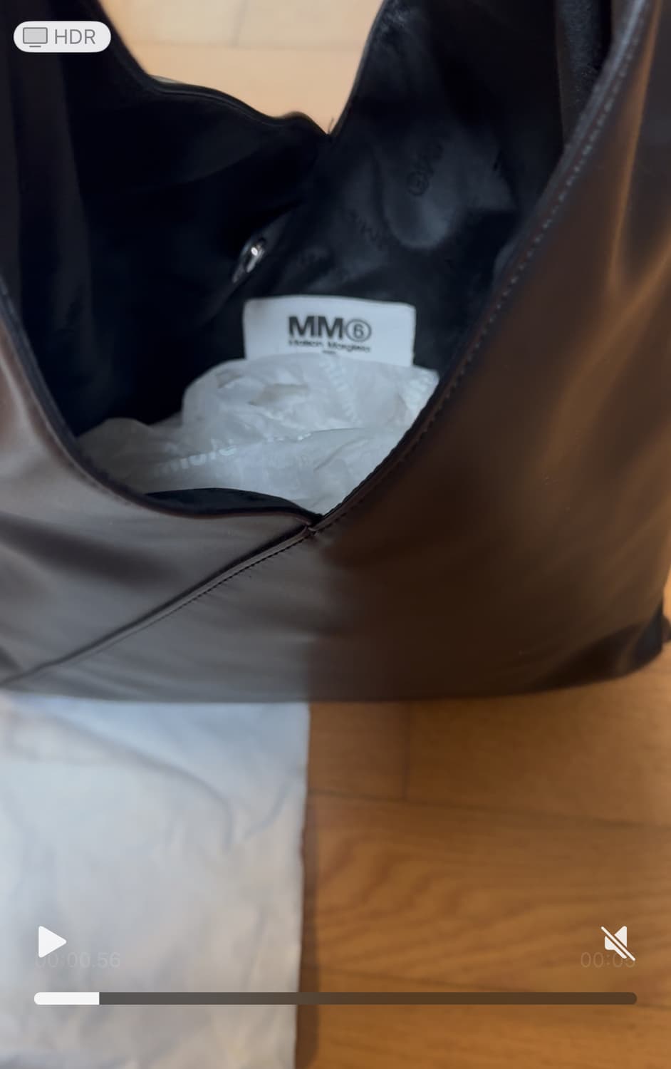 MM6 메종 마르지엘라 블랙 가방 1회착용 상품이미지4