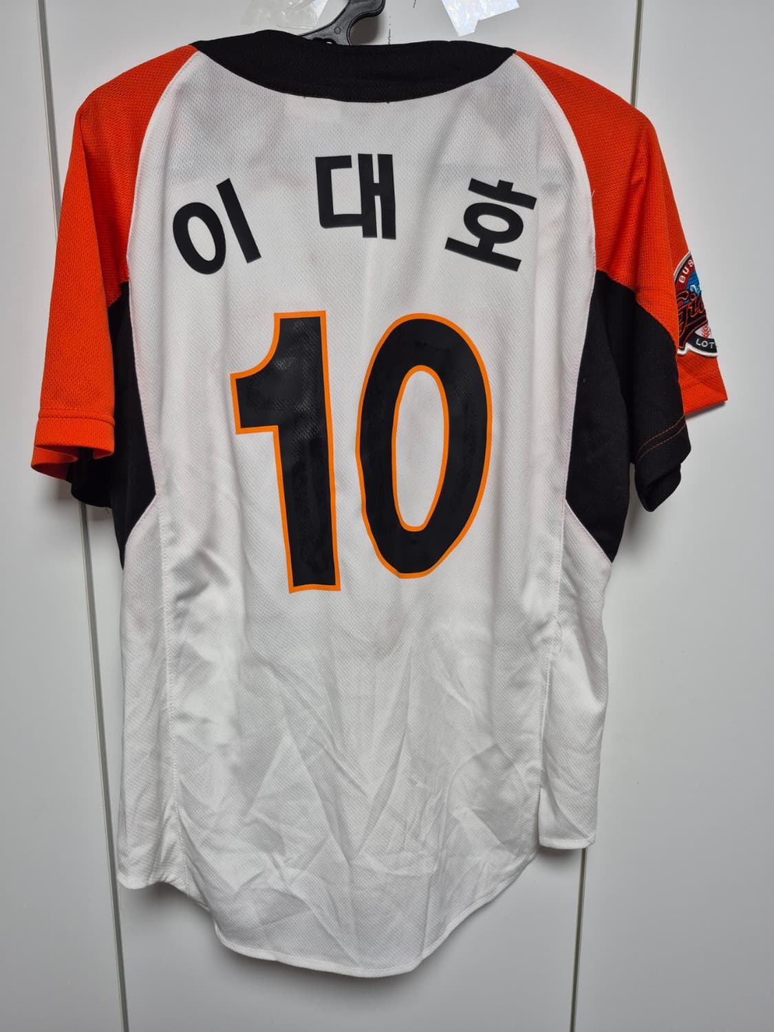 롯데자이언츠 유니폼 90사이즈 이대호 마킹 새상품 팝니다  상품이미지4
