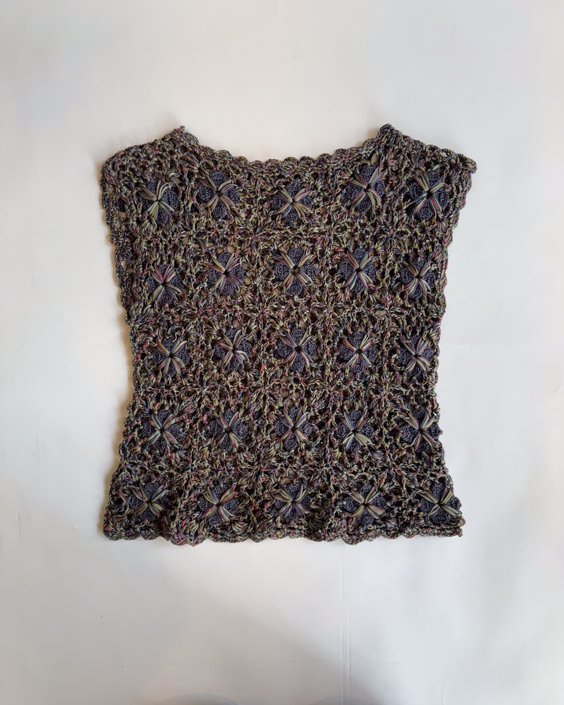 Multicolor Crochet Top  상품이미지1