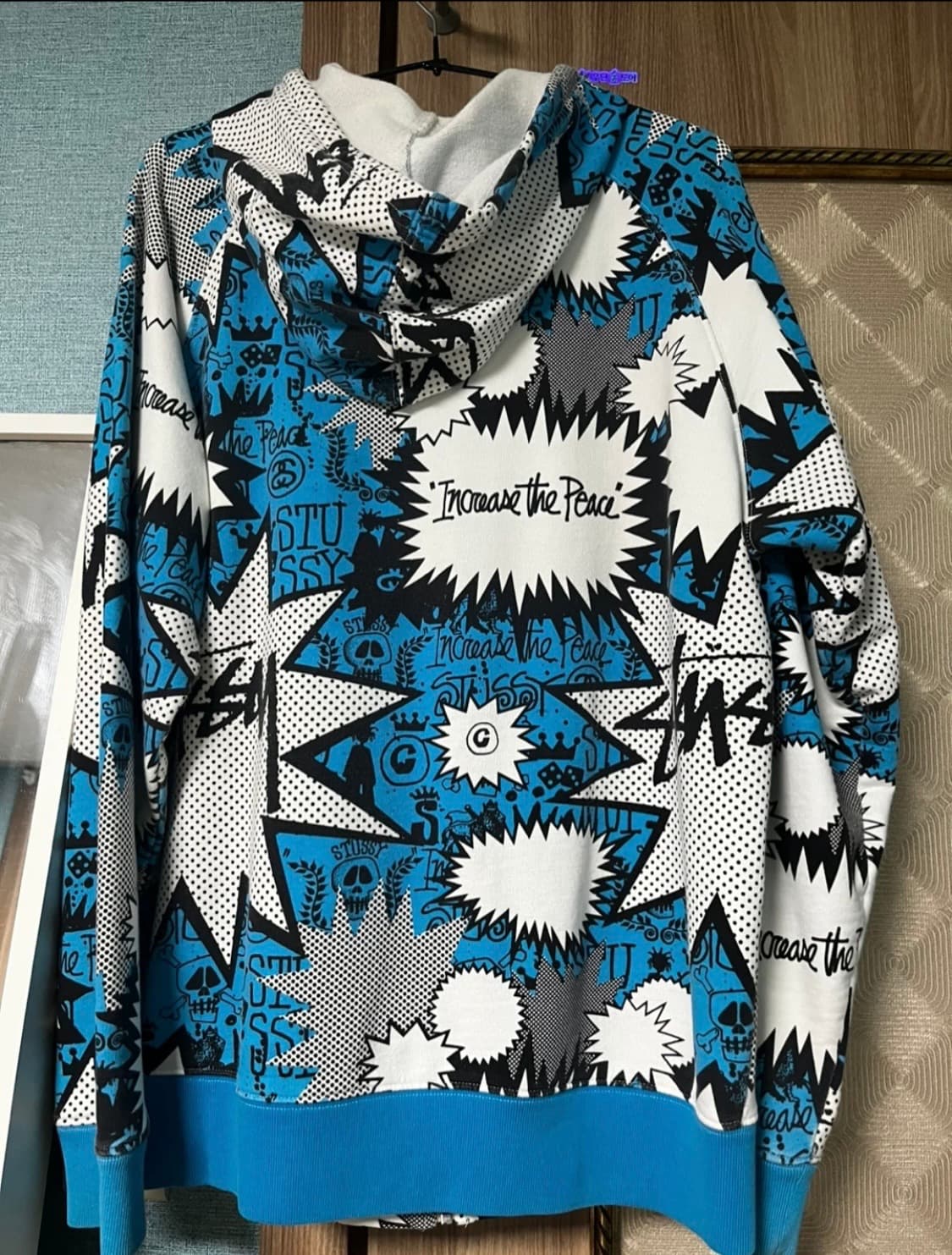 스투시 펑크 후드집업 상품이미지2