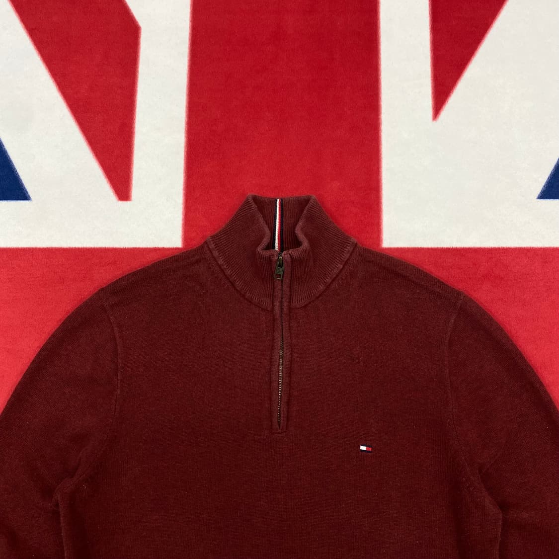 타미 반집업 니트 S 상품이미지3