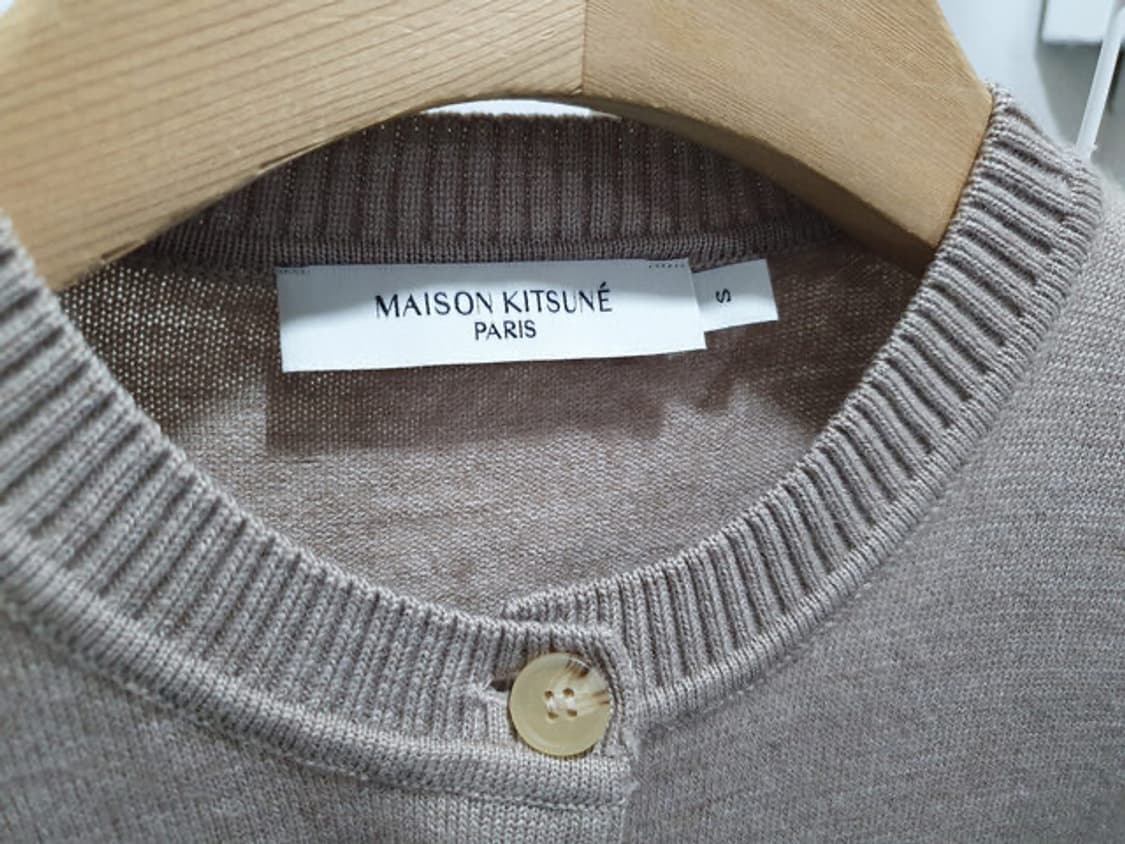 MAISON KITSUNE 폭스패치가디건 (WOMAN S-55) 상품이미지6
