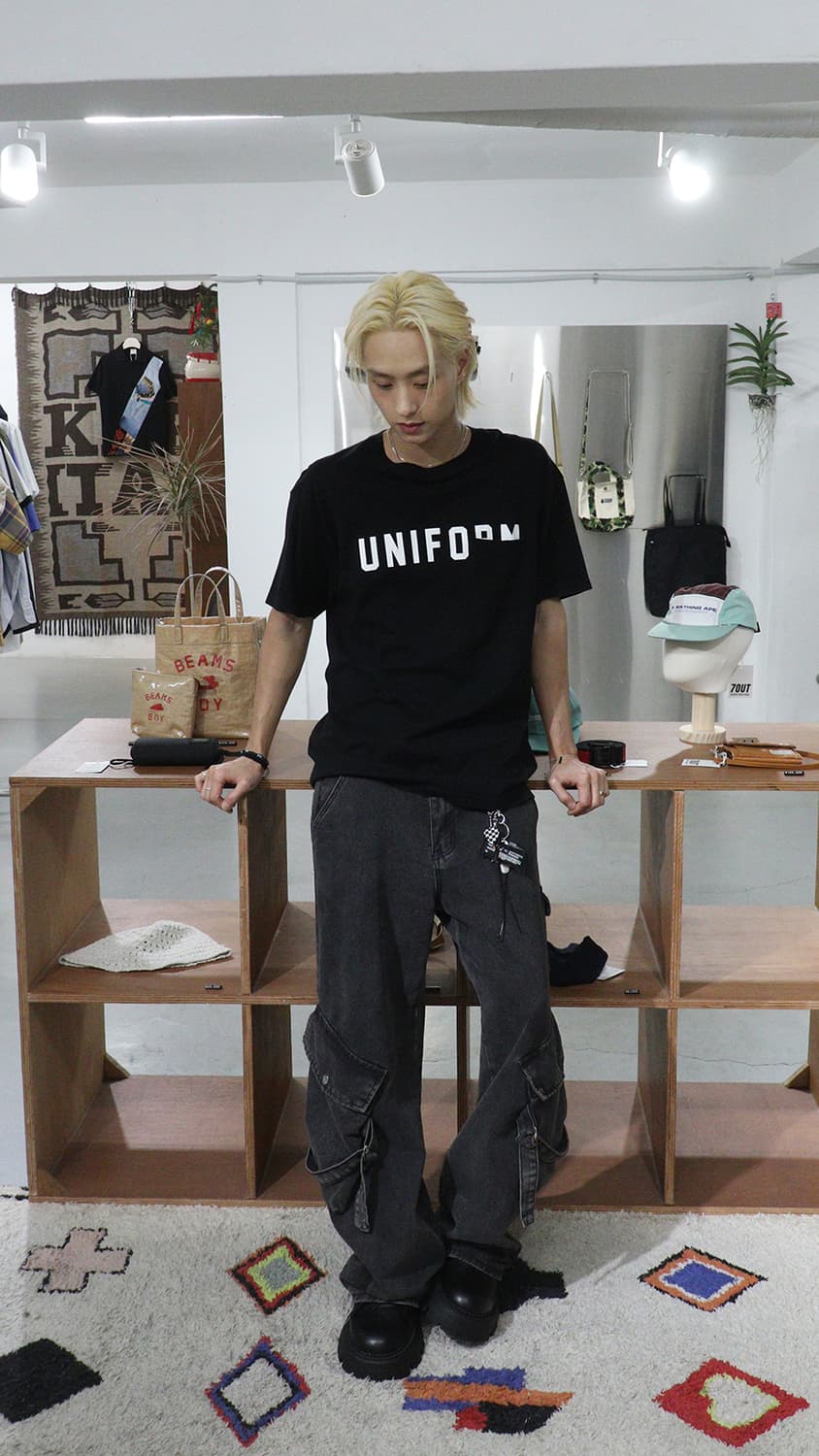 uniform experiment Numbering Pocket Tee 상품이미지1