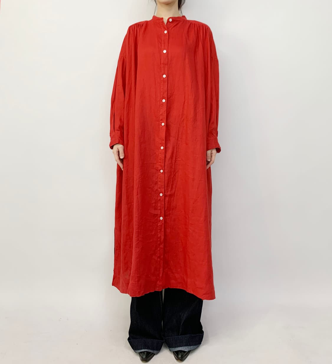 Natural by Clip 셔츠 원피스 상품이미지2