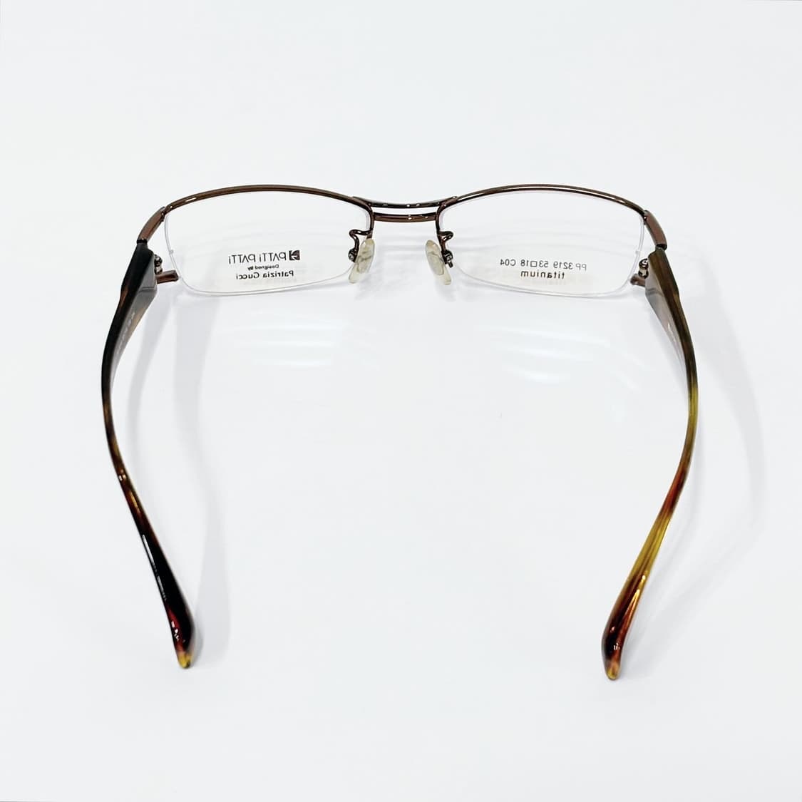 PATTI PATTI 브라운 메탈 데드스탁 빈티지안경 상품이미지4