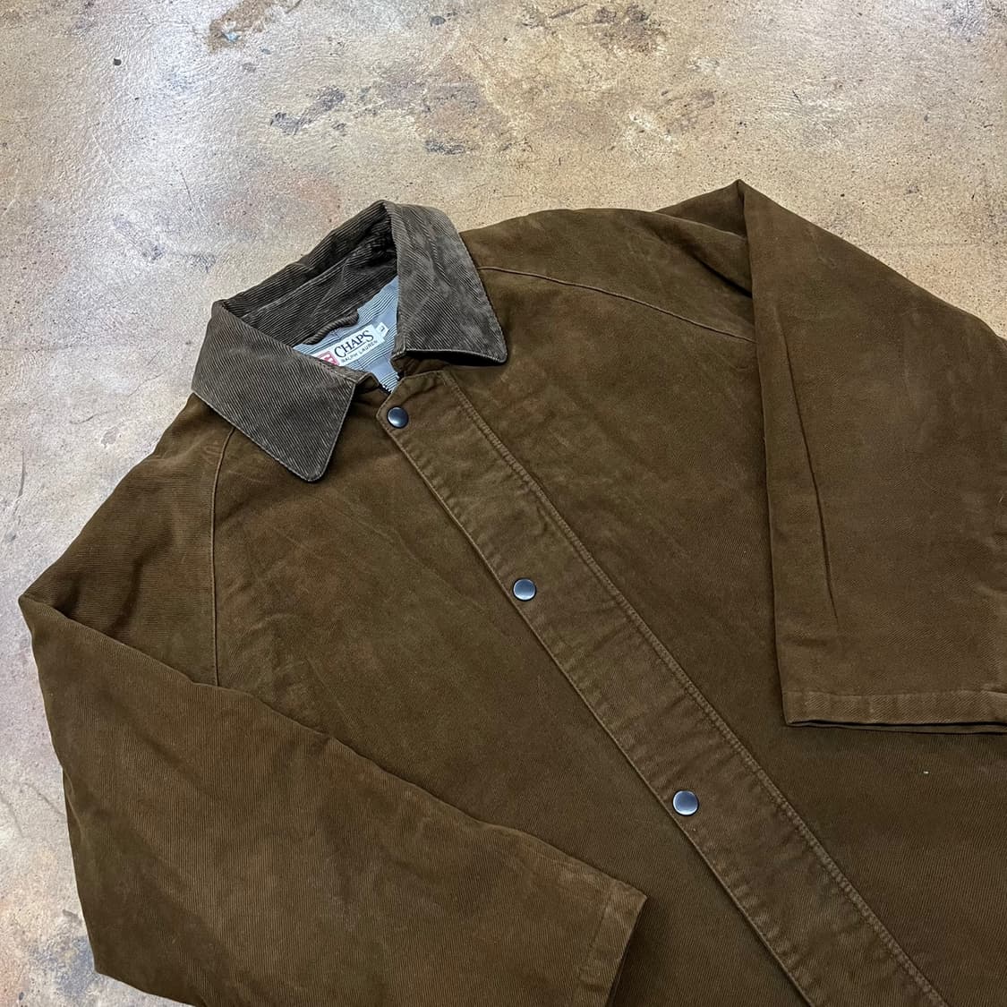 [정품/L] CHAPS 챕스 브라운 코듀로이 자켓 b14 상품이미지1
