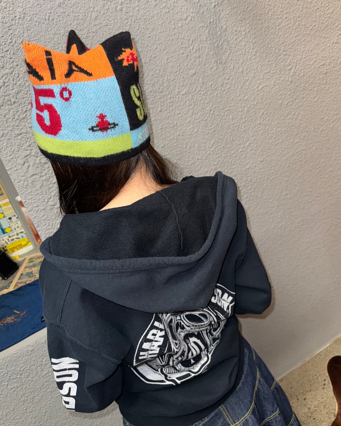 비비안 웨스트우드 울 비니 상품이미지4