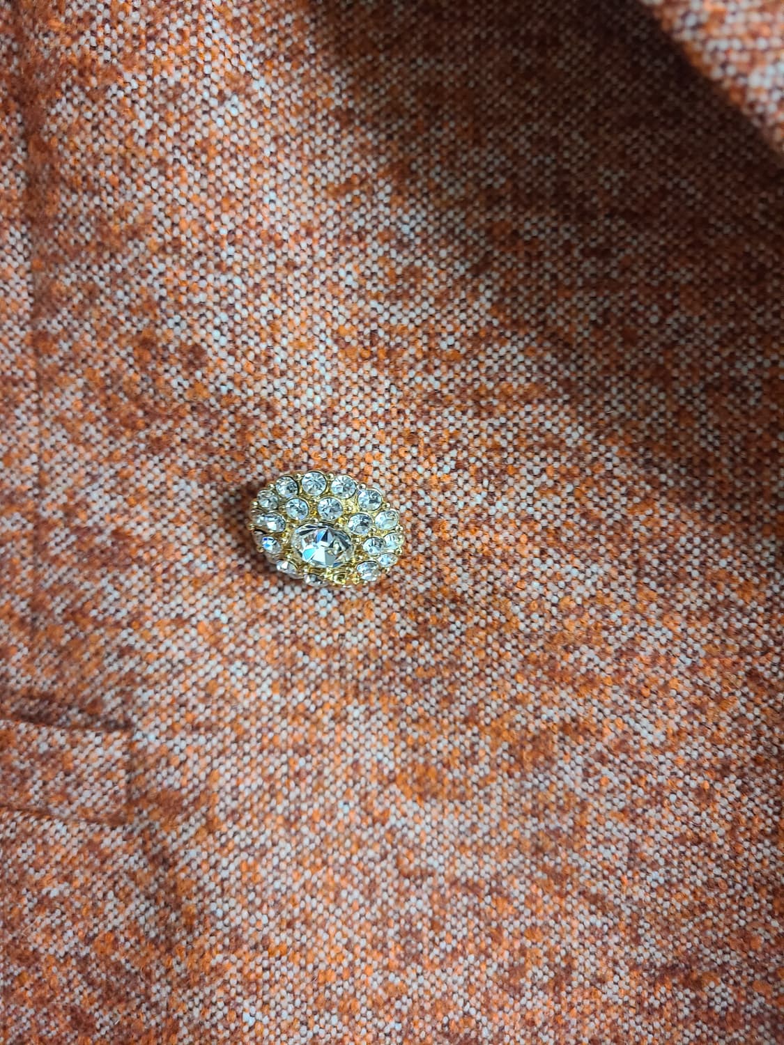 MOJO.S.PHINE 오렌지 더블 버튼 자켓(66-77) 상품이미지4