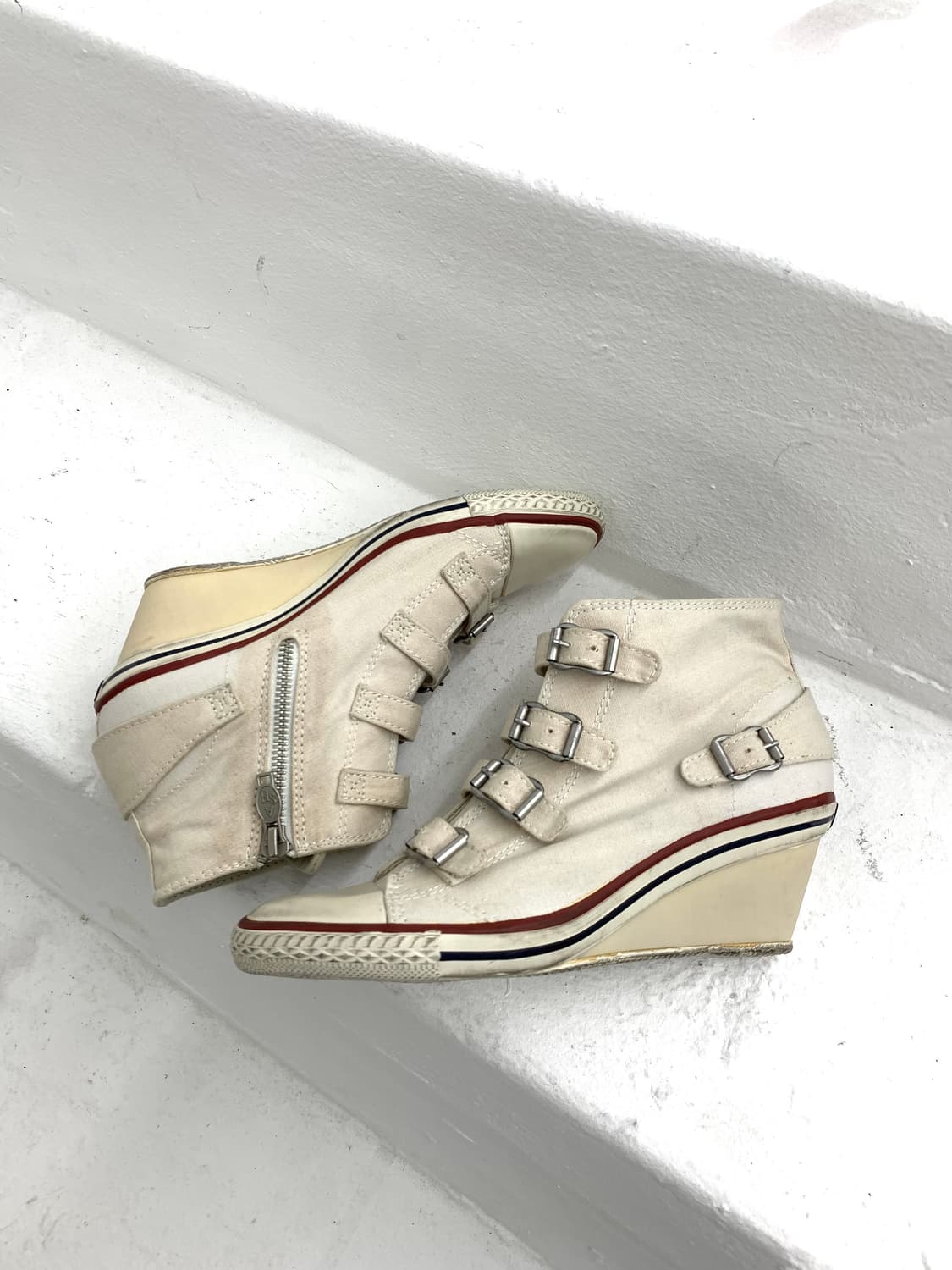 Ash ivory wedge boots   상품이미지4