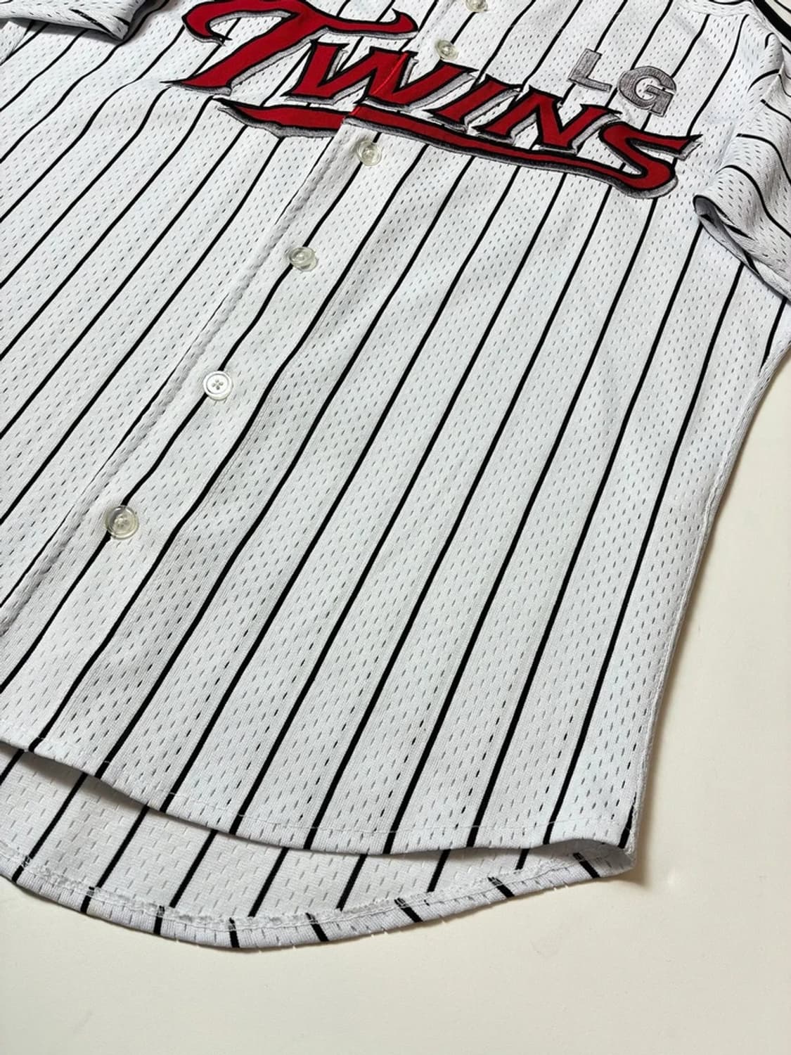 LG 트윈스 정성훈 싸인 선수 반팔 유니폼 PN9064 상품이미지8