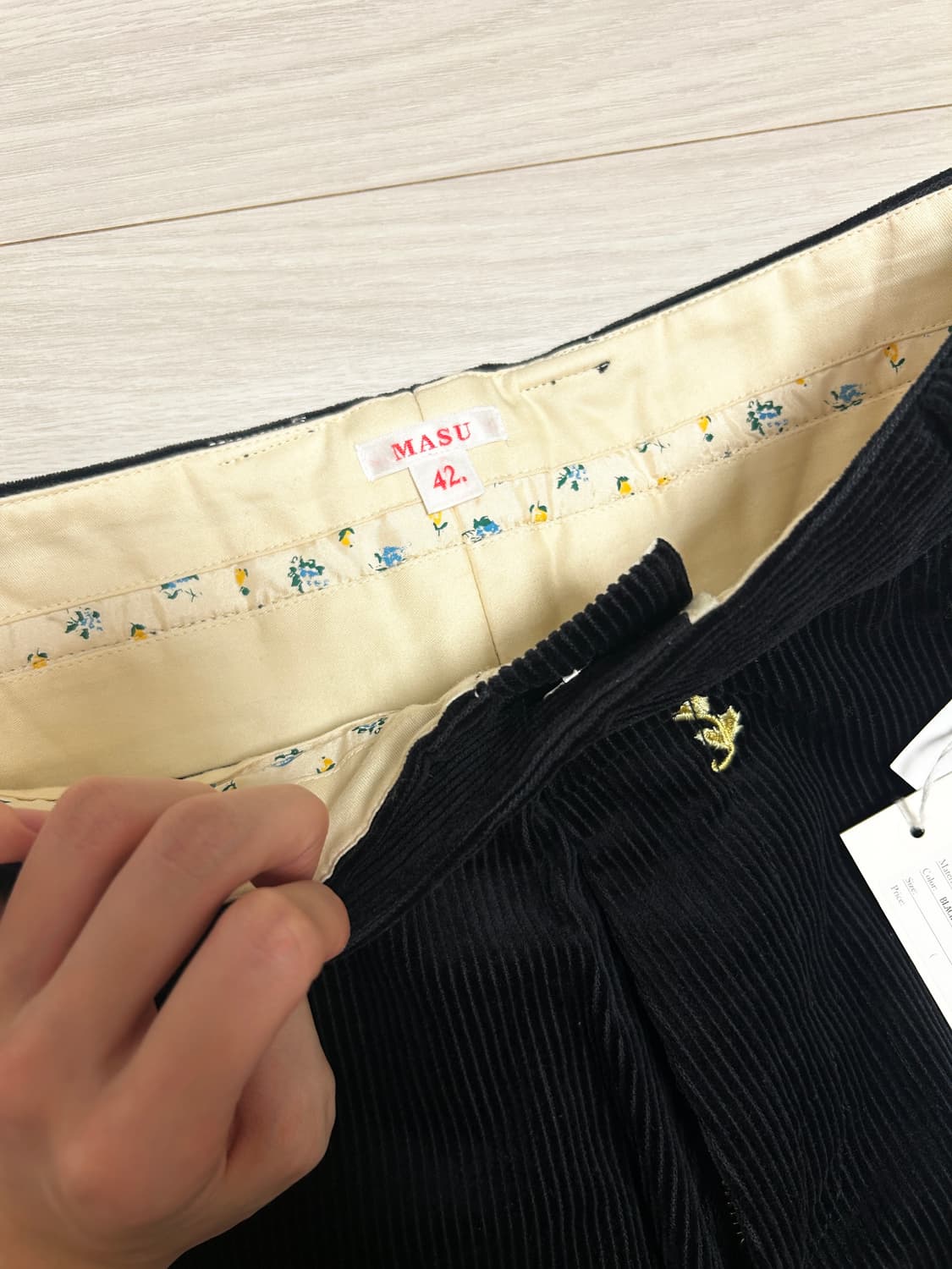 MASU SEAMLESS BELL BOTTOM TROUSERS 상품이미지5