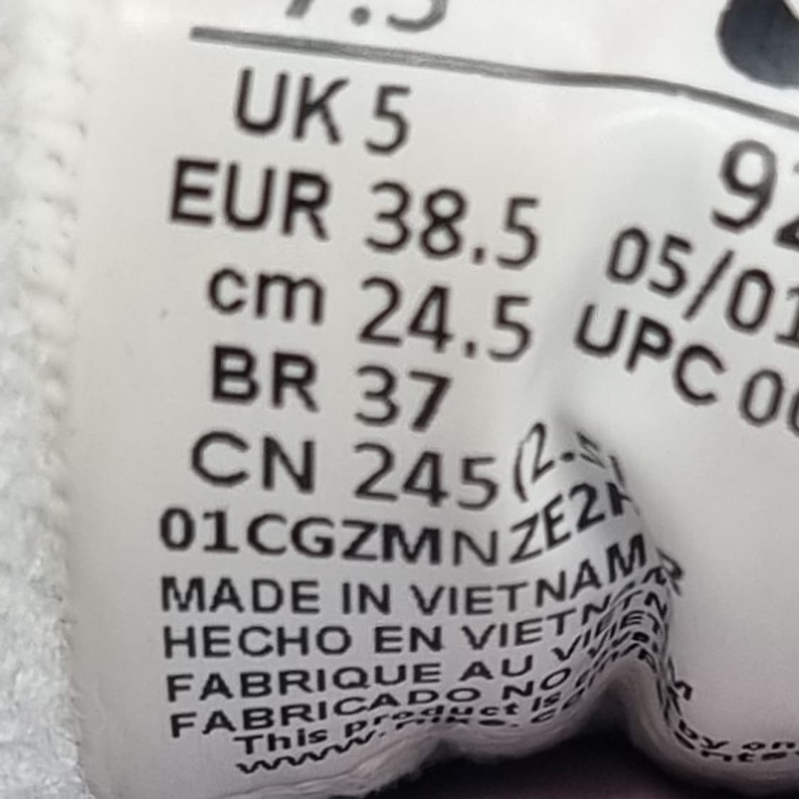 나이키 에어맥스97 화이트 운동화245 상품이미지6