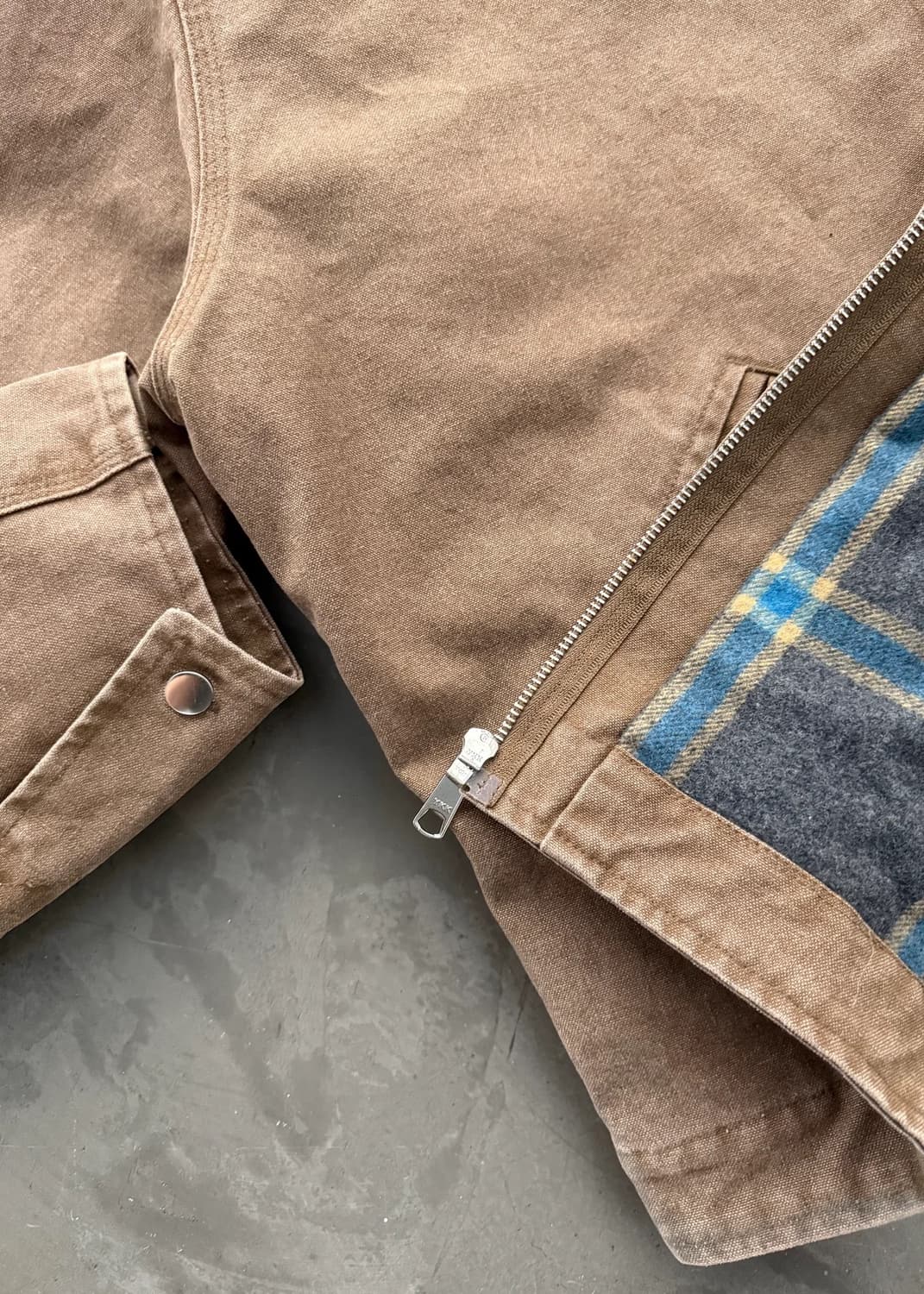 아킴보 클럽 layton 워크 자켓 브라운 L 상품이미지4