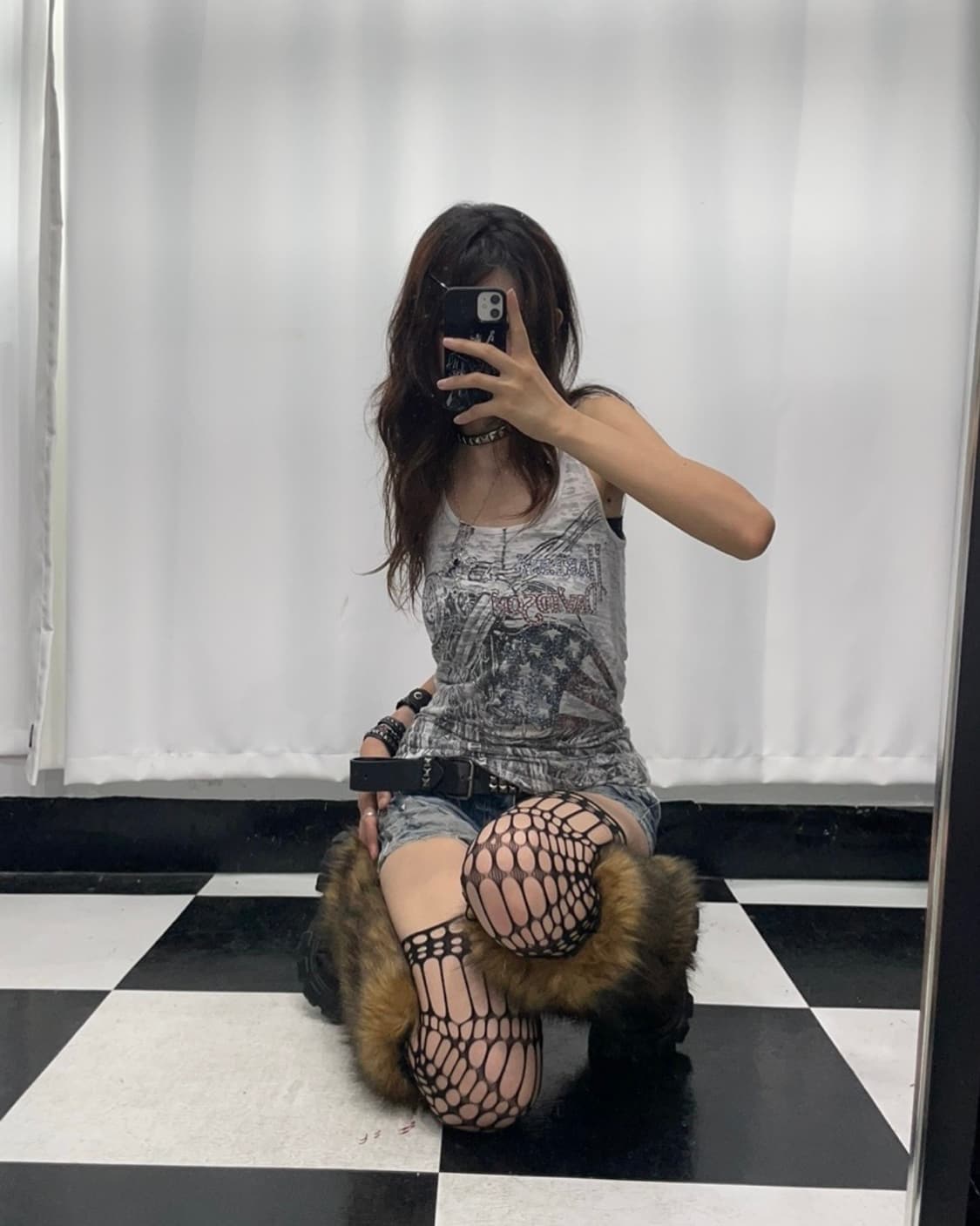 🎸Harley-Davidson 화이트 프린팅 슬리브리스🎸 상품이미지1