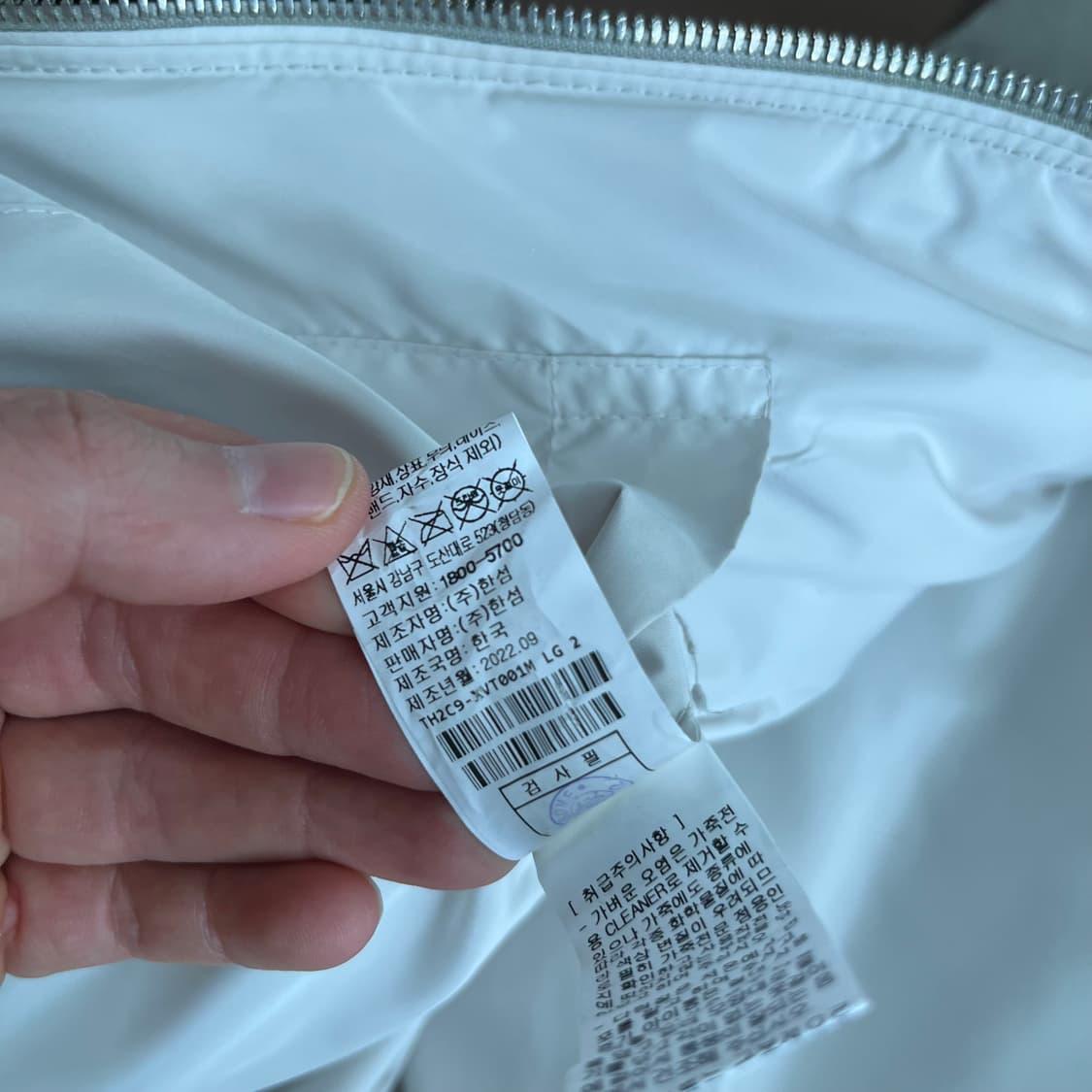 타임옴므 고트스웨이드 구스다운 패딩 베스트 L 상품이미지7