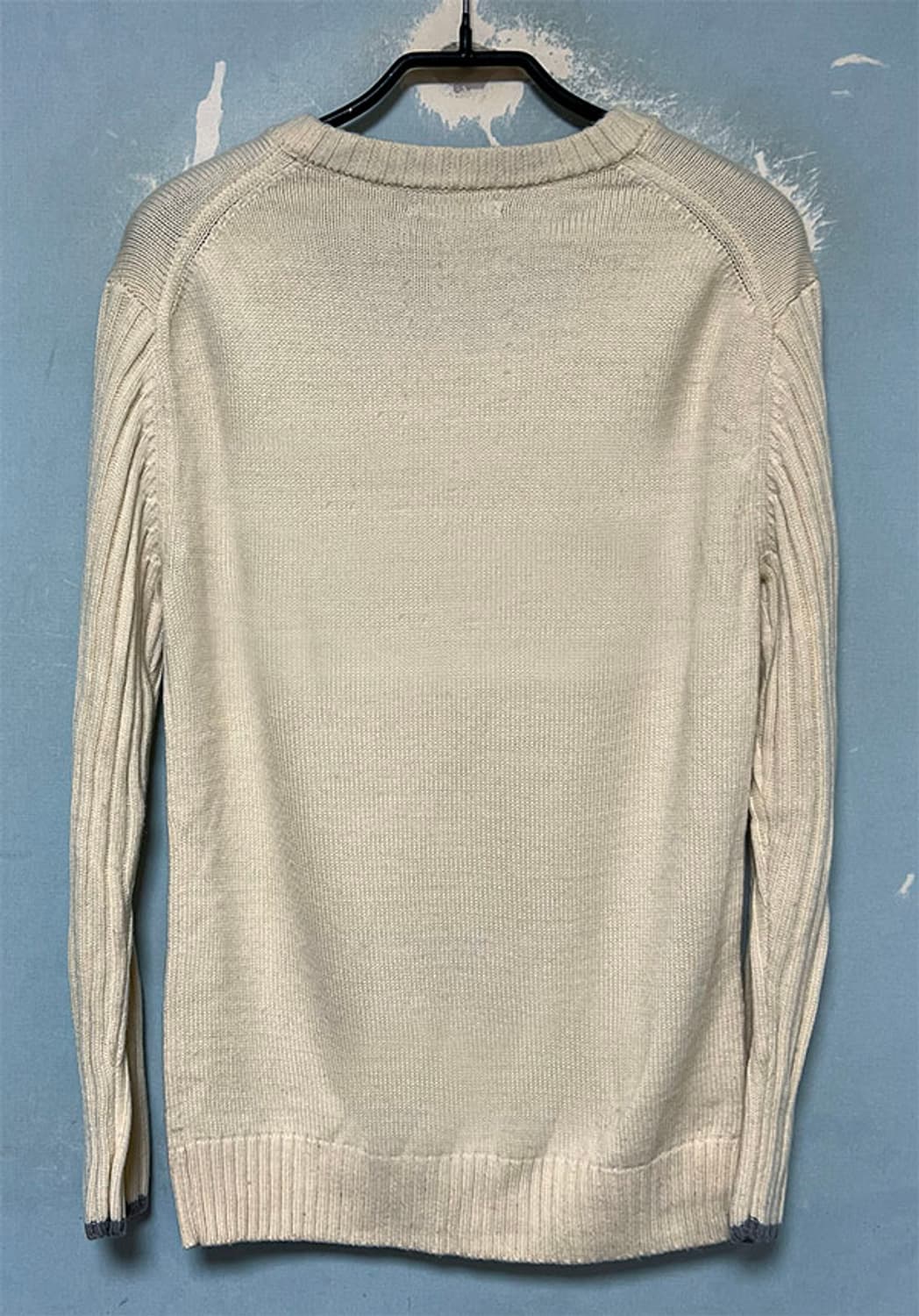 버버리 블랙라벨 여자니트 일본판 울 드롭숄더 M 95 66 상품이미지2