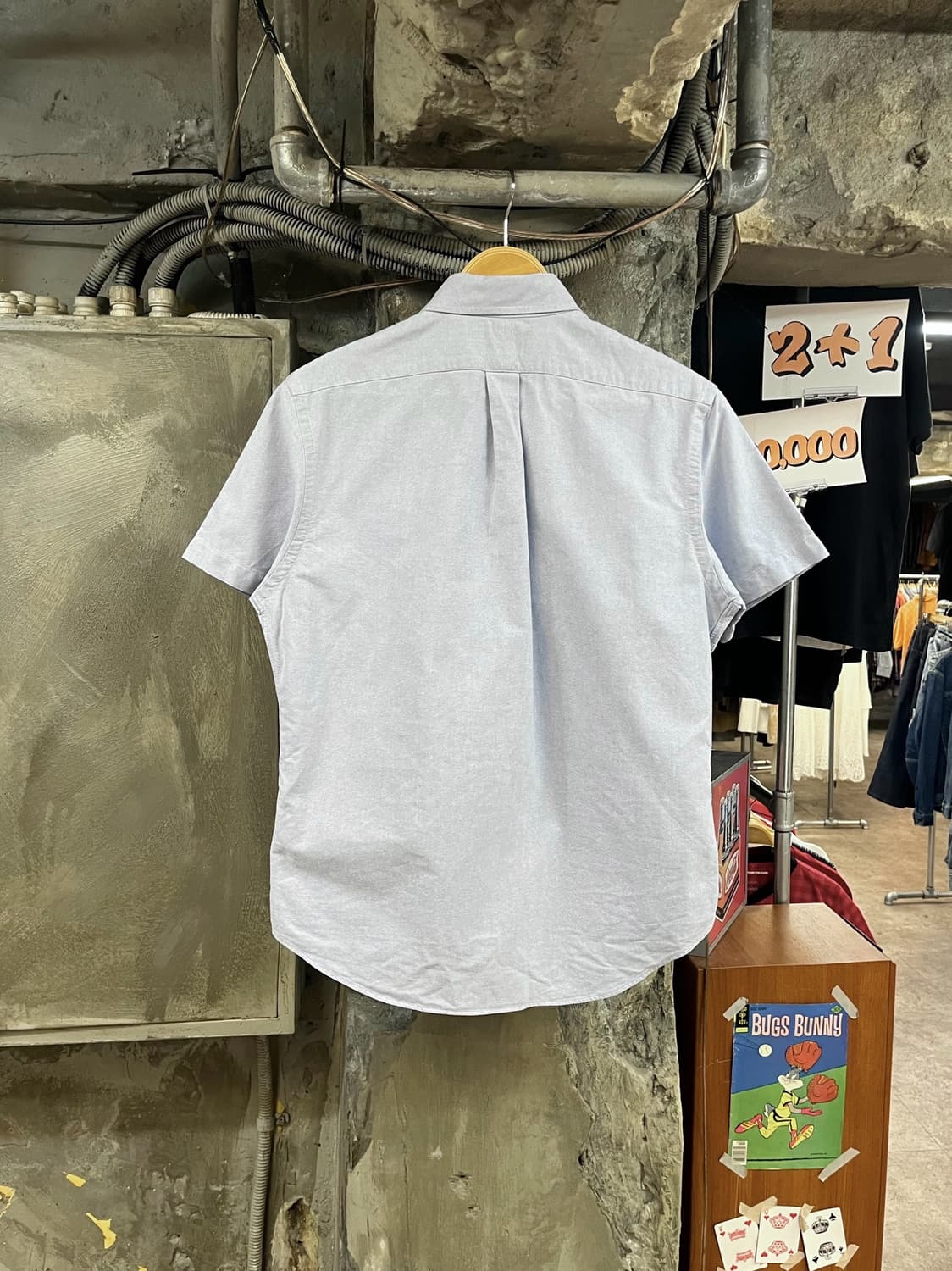 폴로 랄프로렌 반팔 셔츠 스카이블루 M #csz3850 상품이미지2