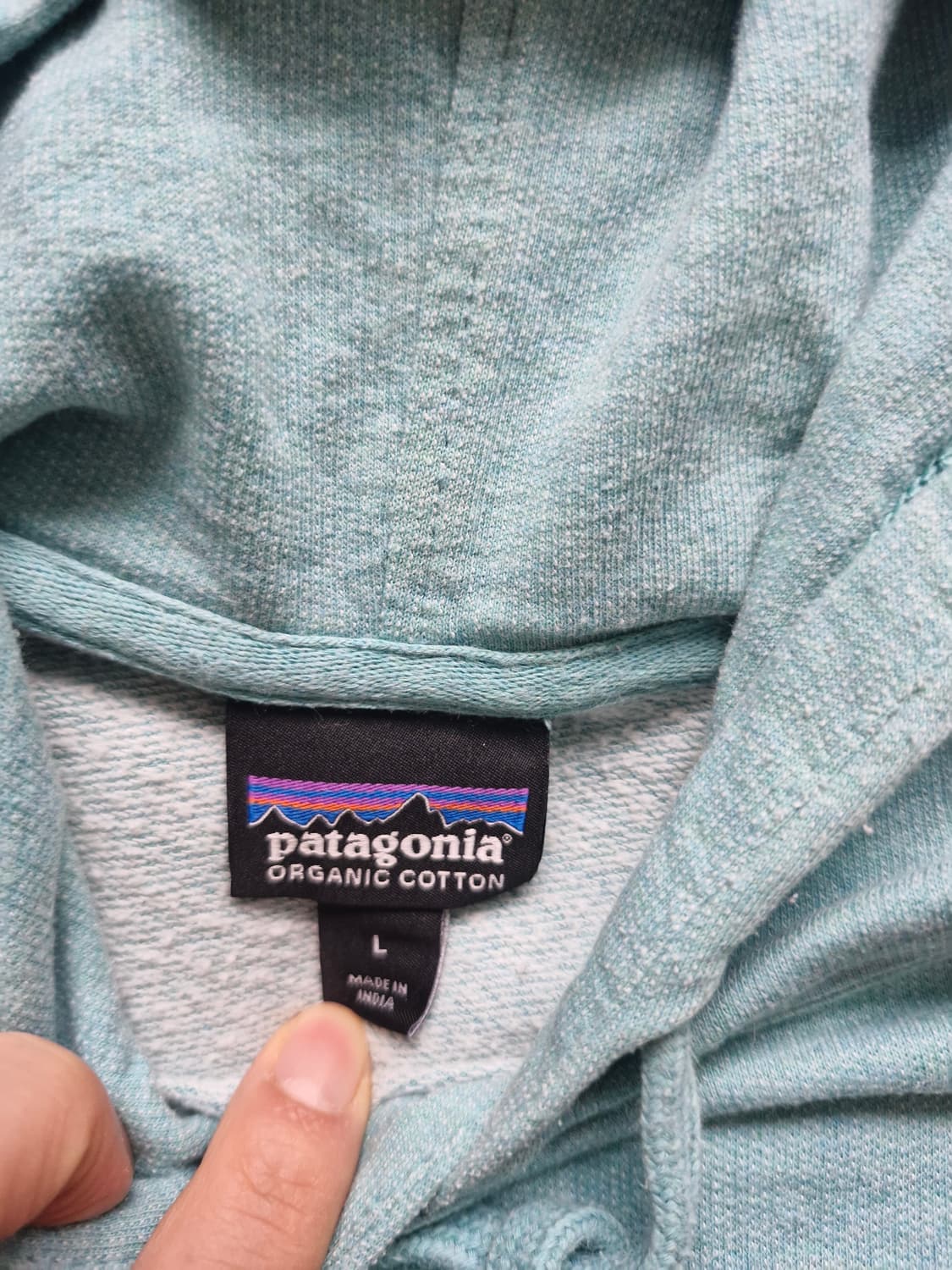 파타고니아 로고 badge 후드티 L  상품이미지4