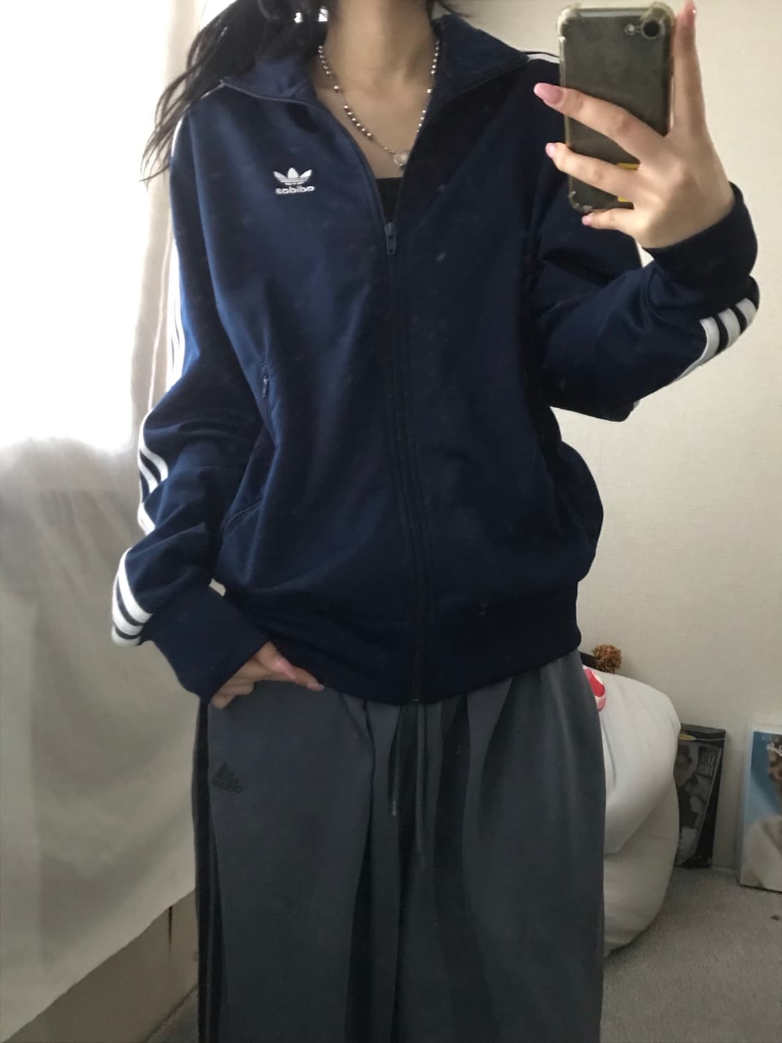 아디다스 네이비 파이어버드 져지 상품이미지6