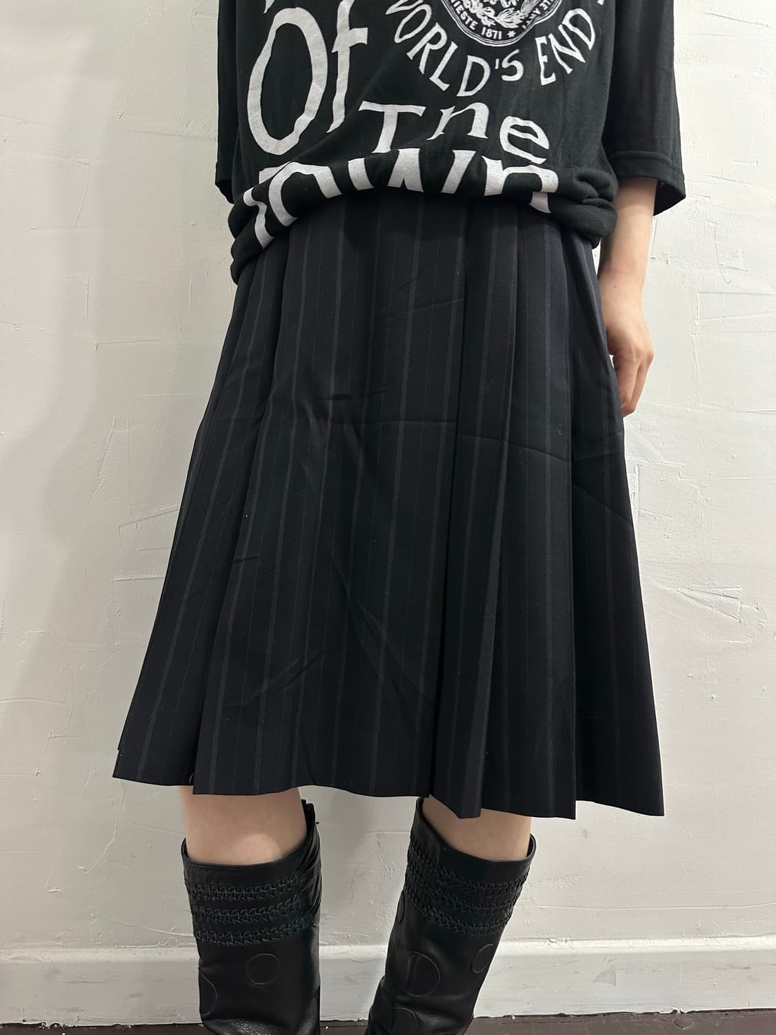 pleats midi skirt 상품이미지3
