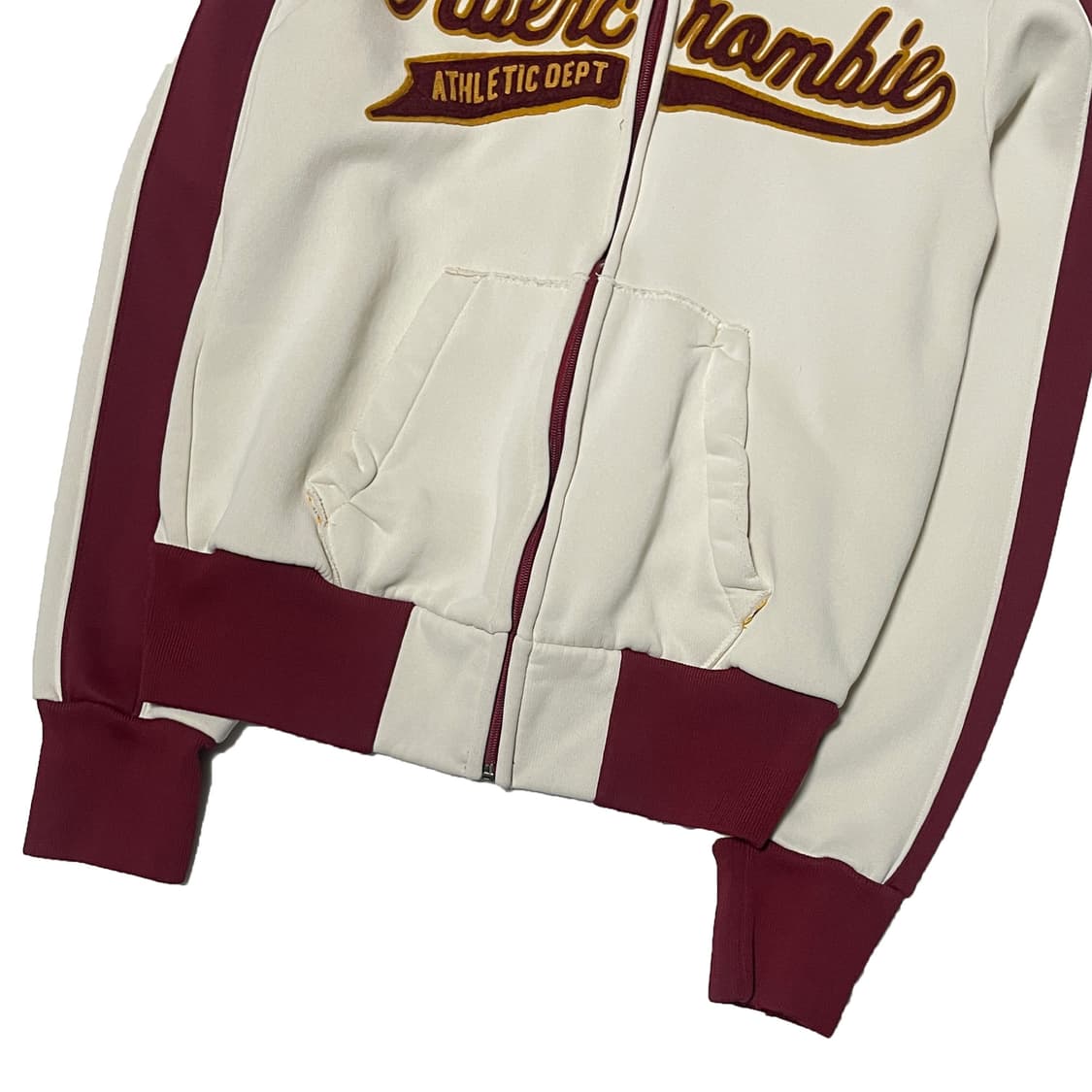 아베크롬비 크림 트랙탑 져지 상품이미지4