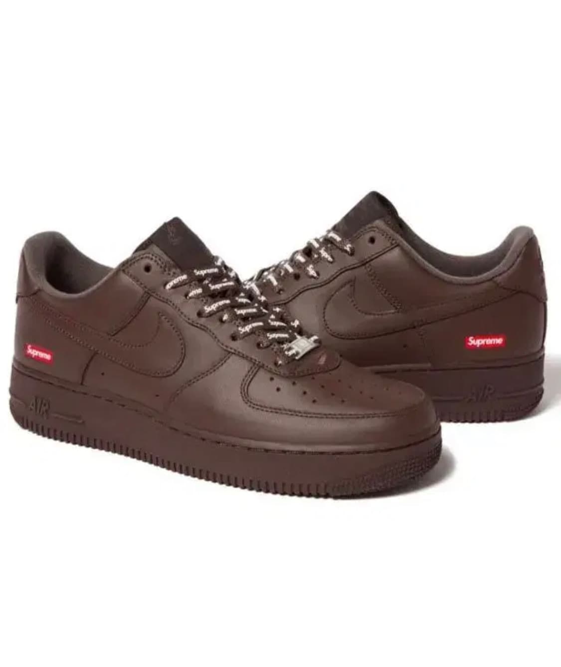 (오늘만급처)슈프림 나이키 에어포스 브라운255 새상품 상품이미지2