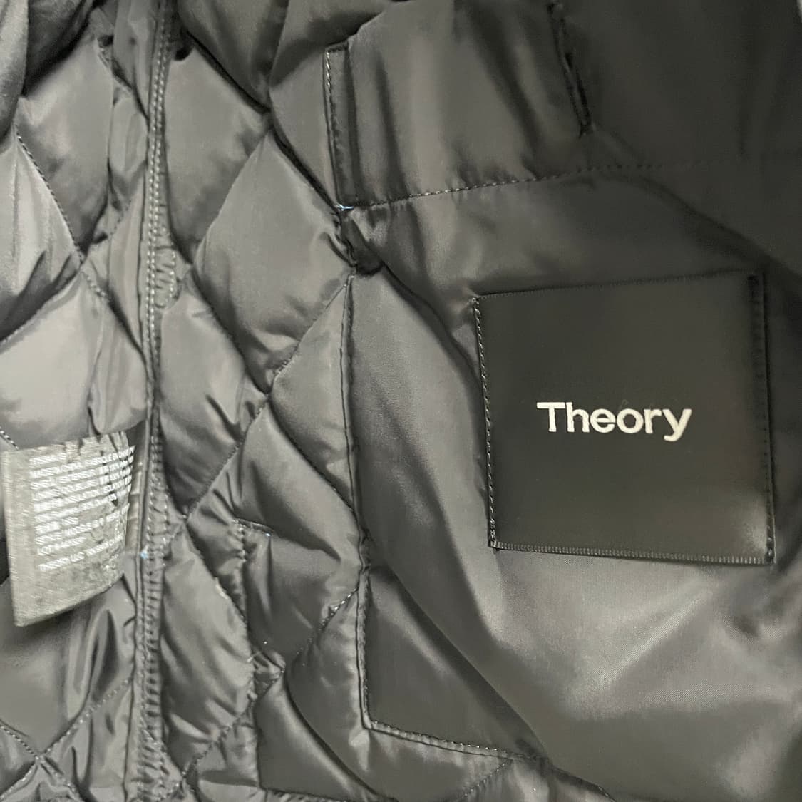 띠어리 퀄팅 자켓 블루 S(W) 상품이미지4