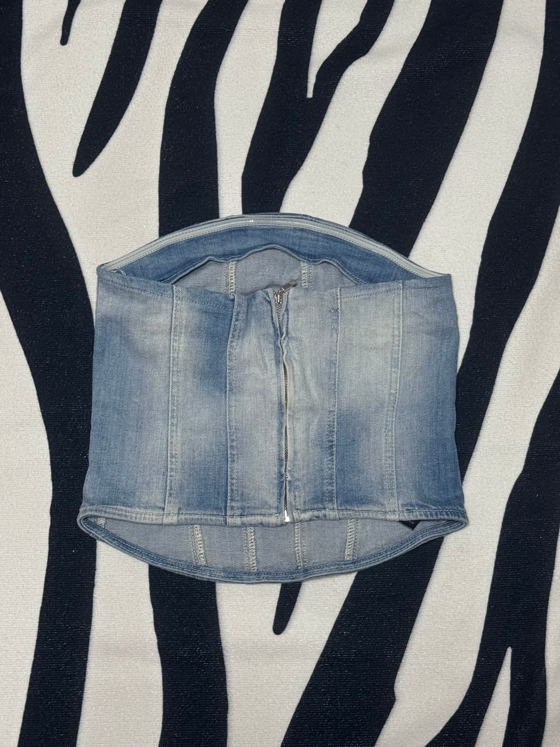 자라 데님탑 상품이미지2