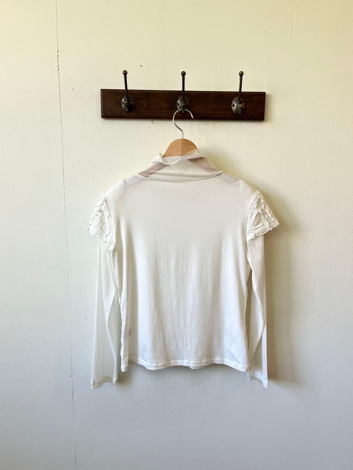 voyage 레이어드 시스루 터틀넥 상품이미지4