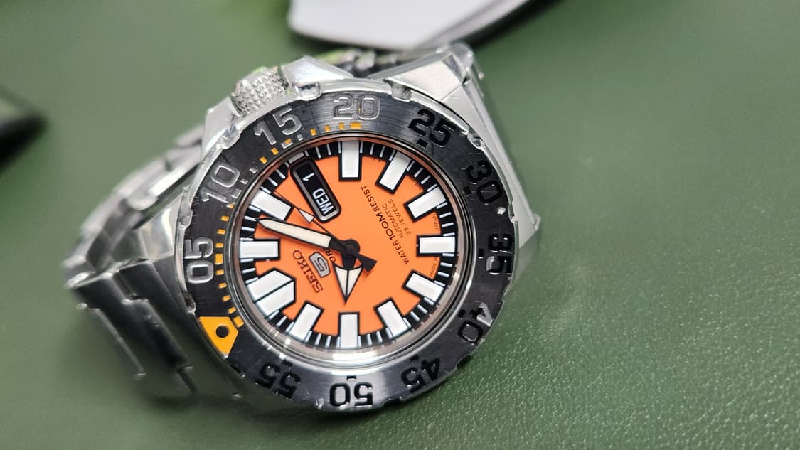 # 세이코 베이비 오렌지 몬스터 레어 다이버시계 급처 (JAPAN) 상품이미지2