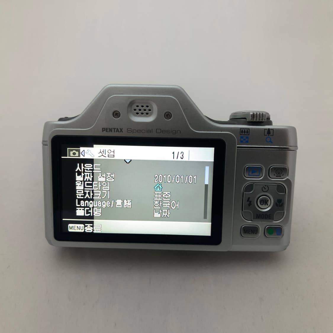 (미품) 펜탁스 옵티오 Pentax Optio I-10 빈티지 디카 상품이미지6