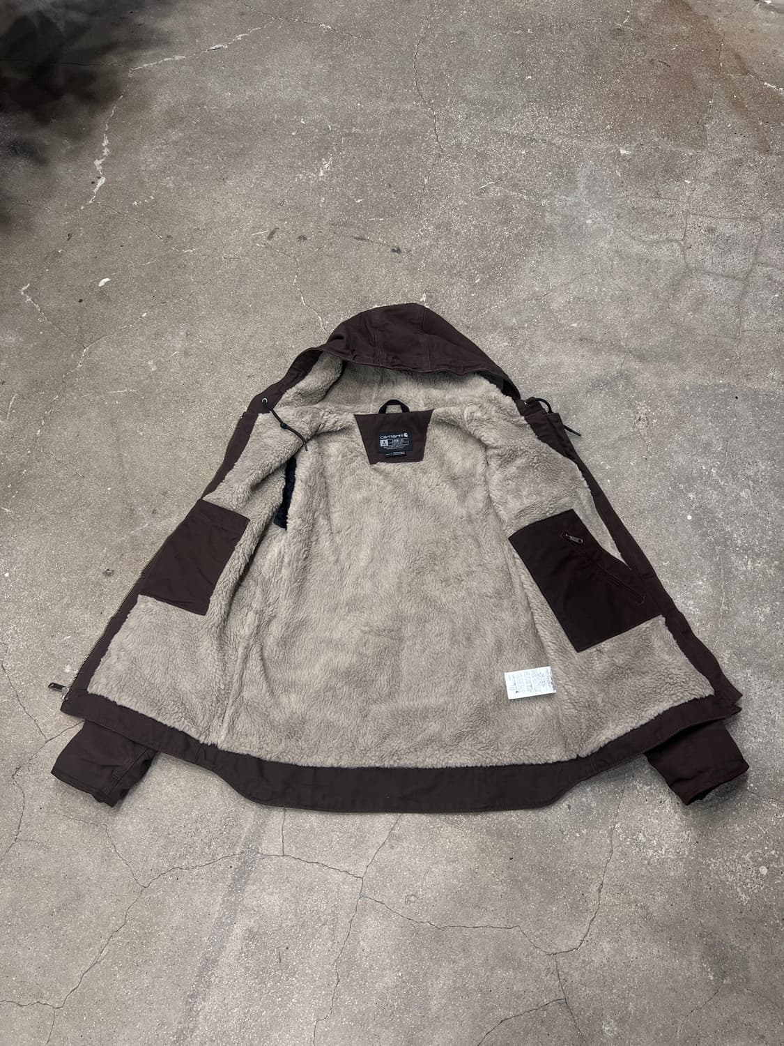 칼하트 셰르파 후드 덕 자켓 상품이미지5