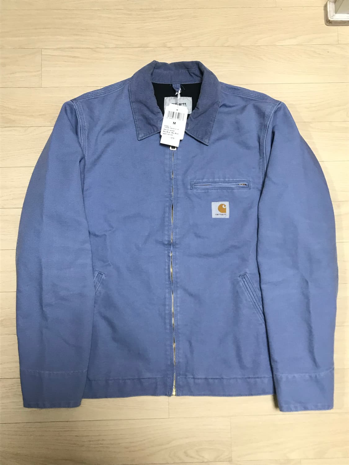 [M] 칼하트 디트로이트 블루 자켓 1회착 새상품급 상품이미지1