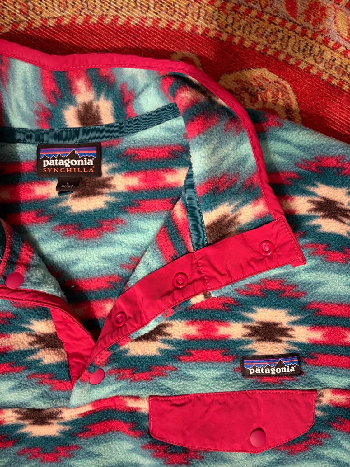 파타고니아 신칠라 스냅 풀오버 상품이미지2
