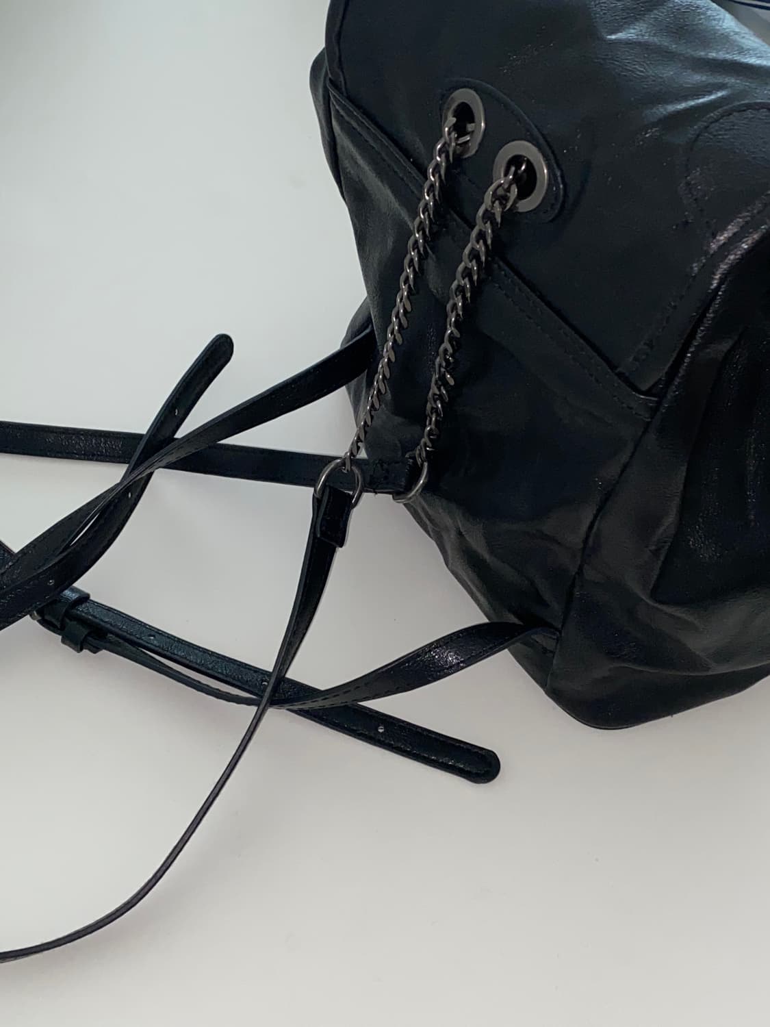 자라 레더 백팩 상품이미지5