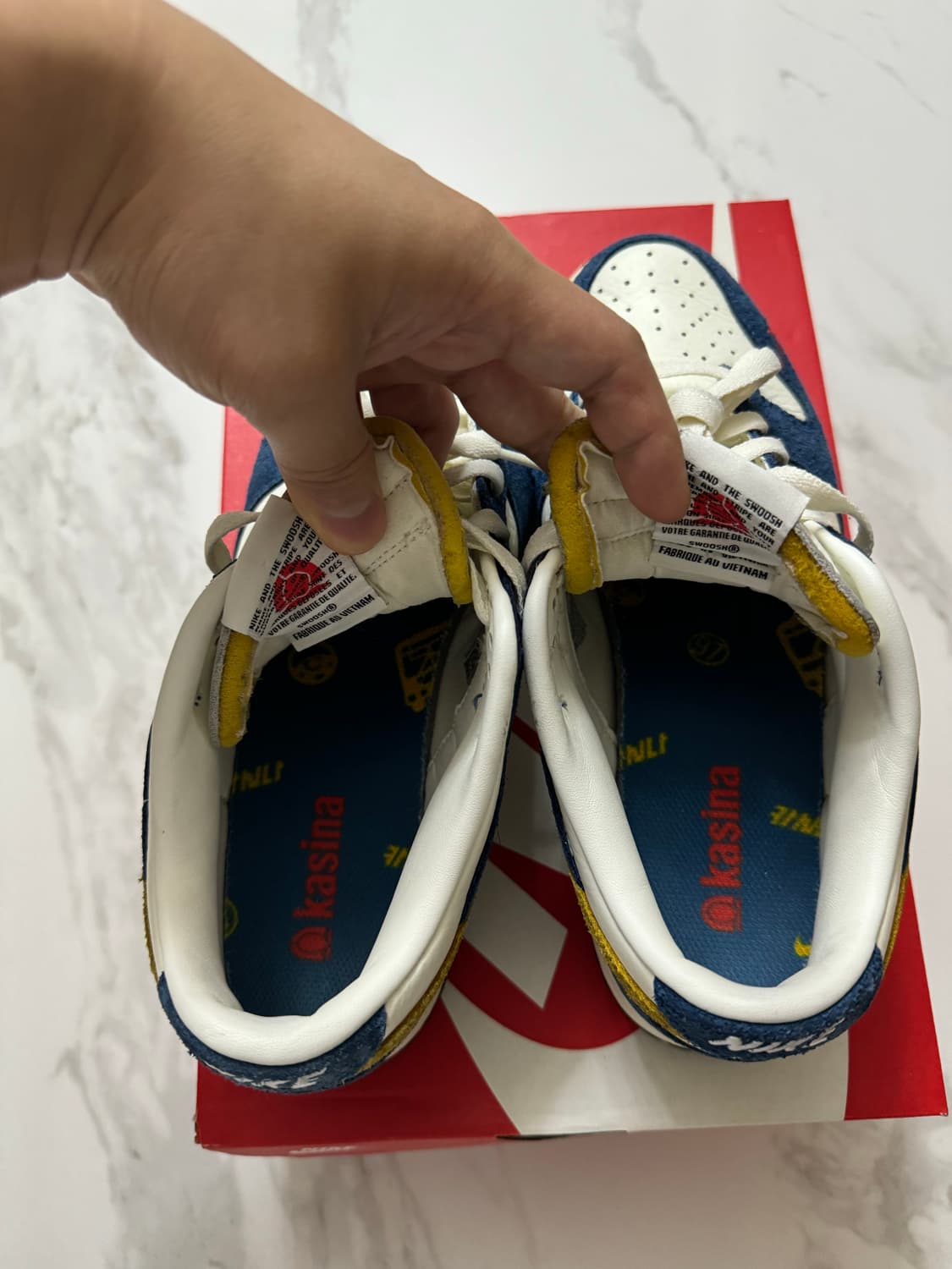 [260] 나이키 x 카시나 덩크 로우 80's 블루 버스 상품이미지2