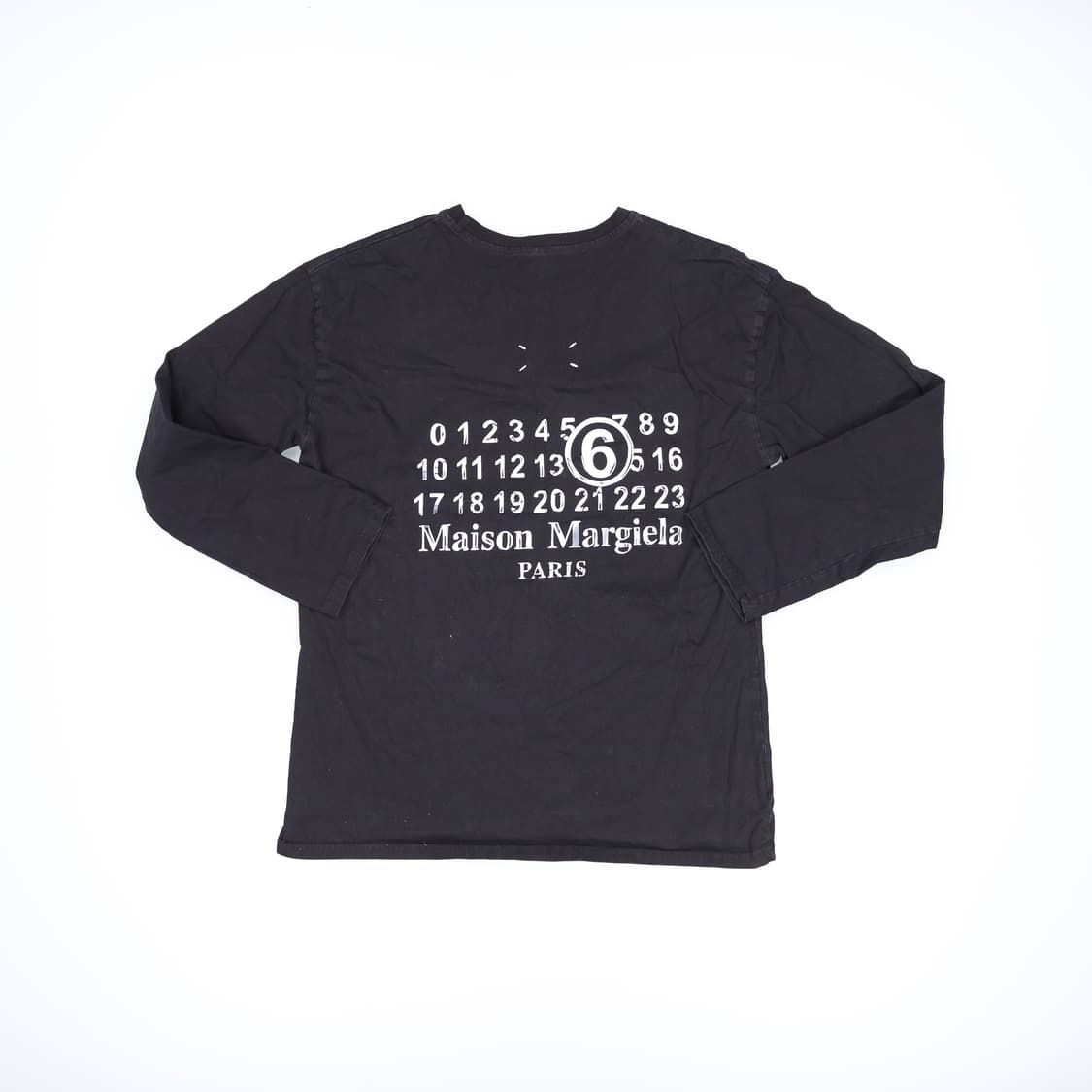 XL 빈티지 숫자프린팅 긴팔티 0224H1 상품이미지2