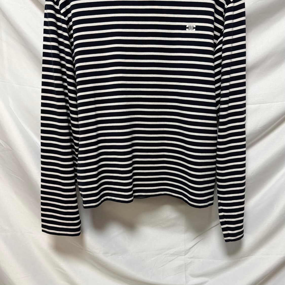 [S+급/M] 셀린느 트리오페 스트라이프 긴팔 티셔츠 상품이미지3