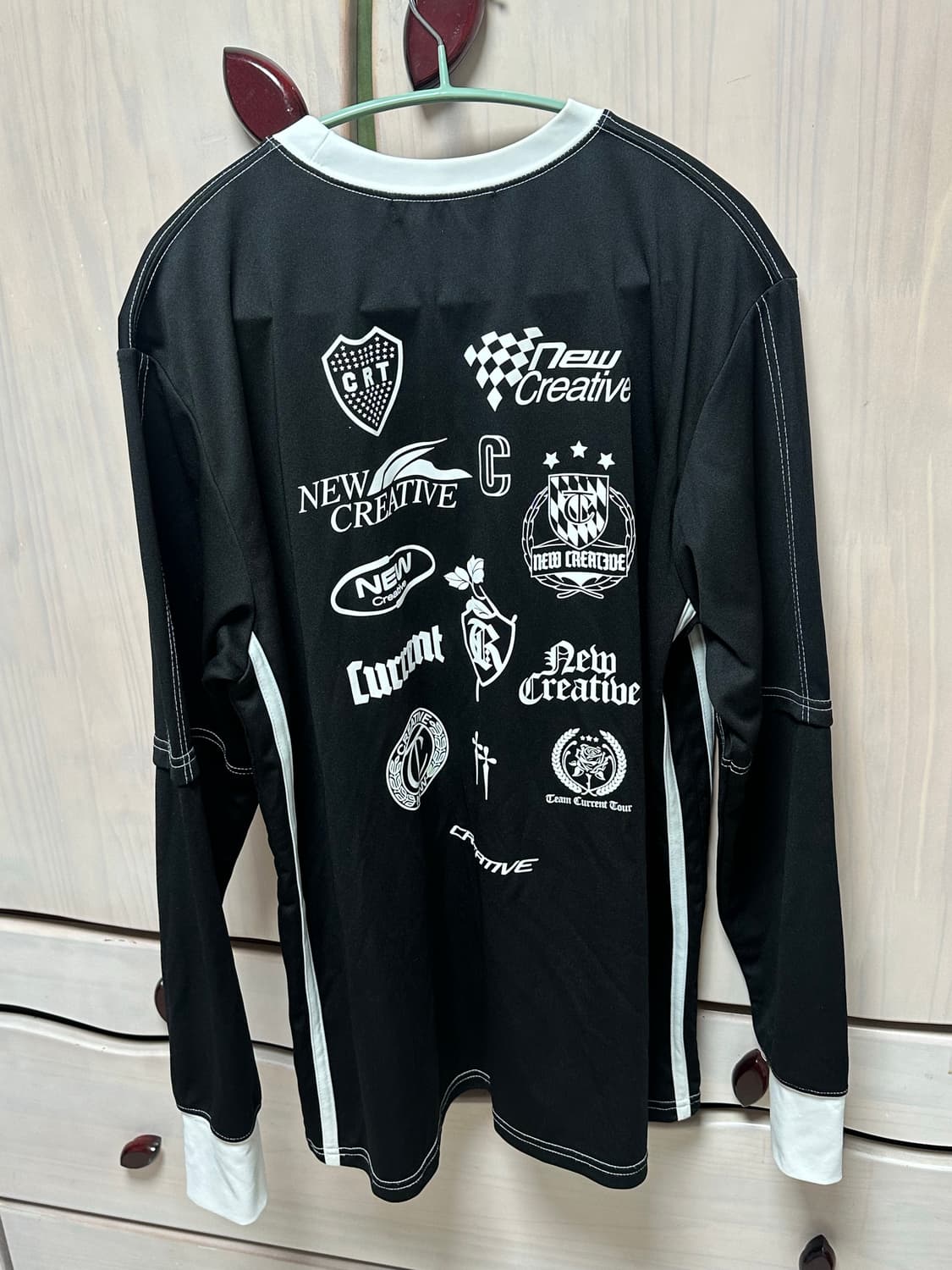 current 스포츠 져지 탑 블랙 상품이미지2